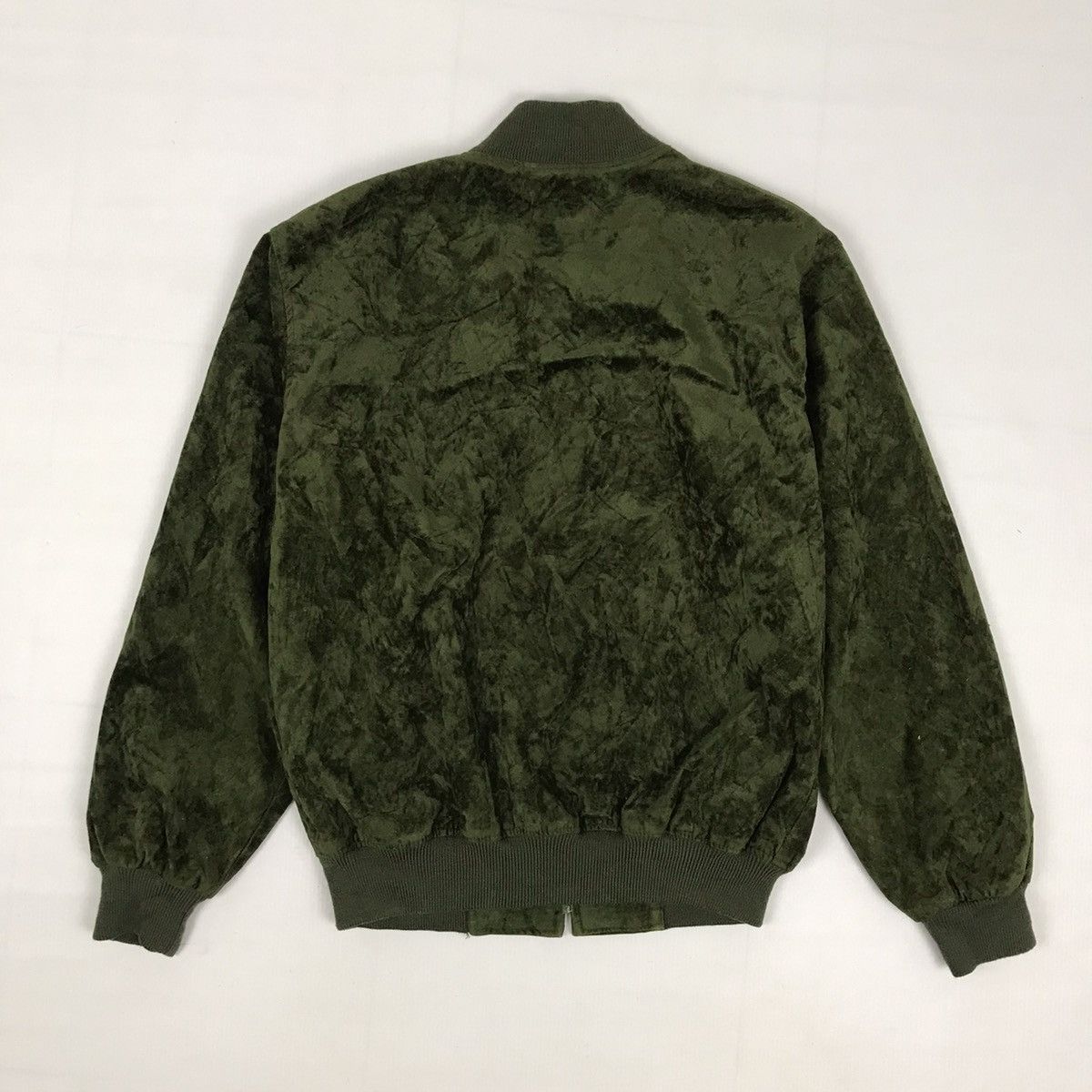 Japanese Brand × Velvet × Vintage Vintage Velvet Bomber Jacket Size US M / EU 48-50 / 2 - 5 Thumbnail