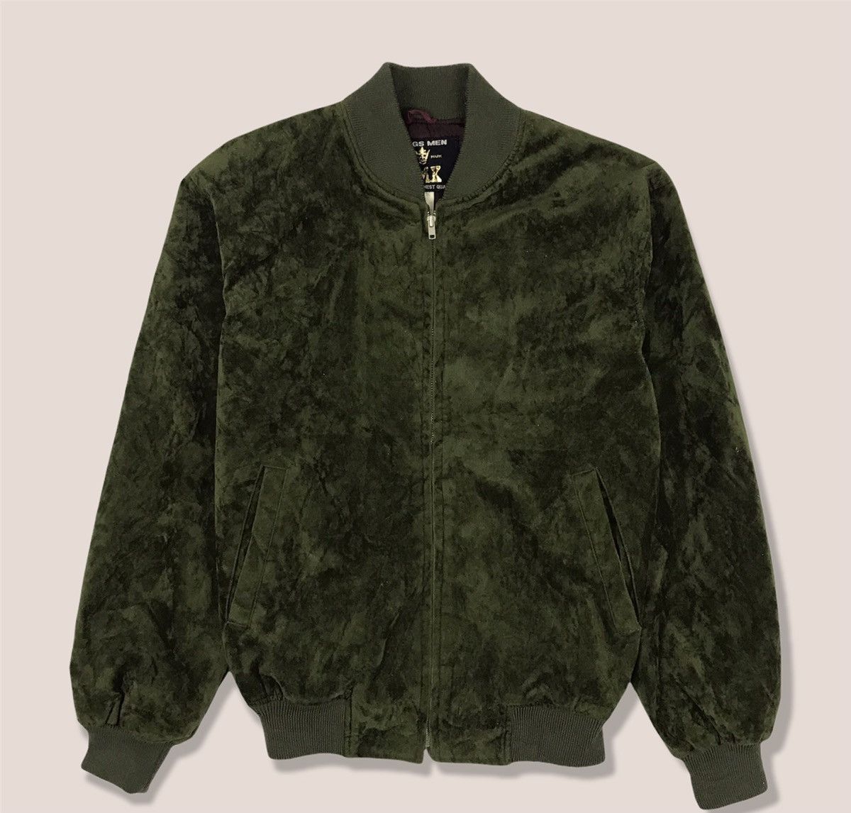 Japanese Brand × Velvet × Vintage Vintage Velvet Bomber Jacket Size US M / EU 48-50 / 2 - 1 Thumbnail