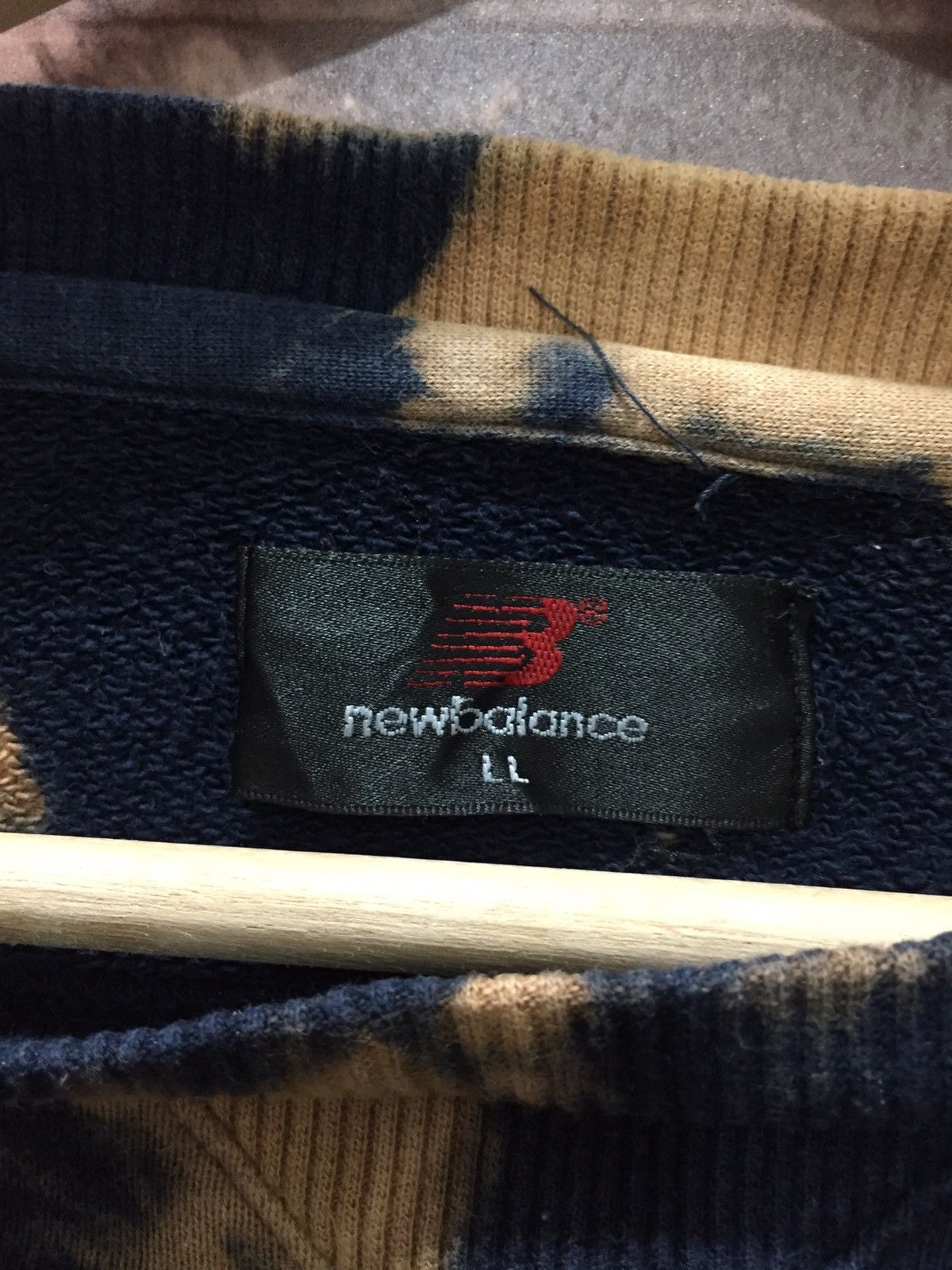 New Balance New Balance Custom Made Acidwash Sweatshirt #8-82 Size US L / EU 52-54 / 3 - 3 Thumbnail