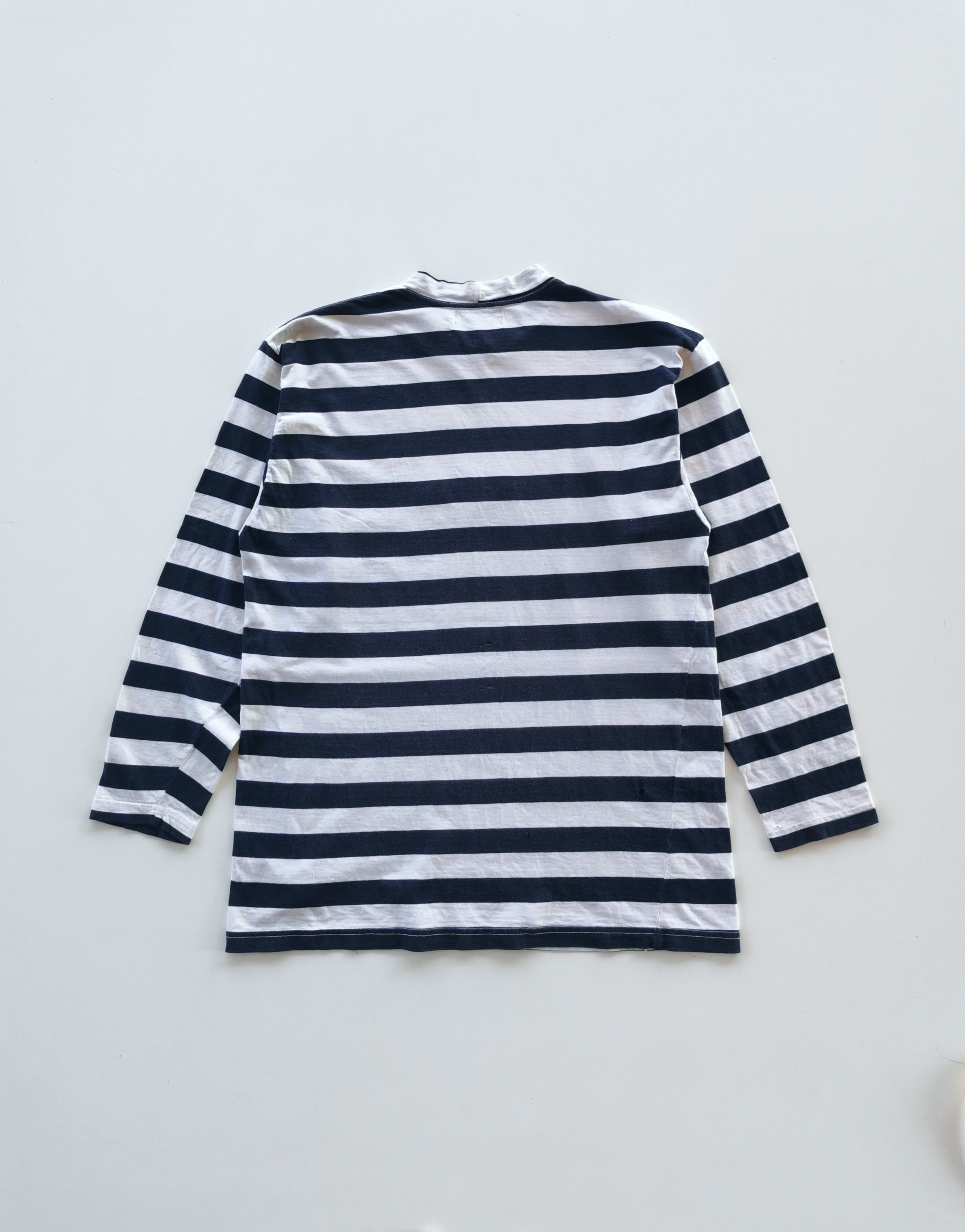Guess Vintage Guess Stripe Long Sleeve Shirt Size US M / EU 48-50 / 2 - 8 Thumbnail