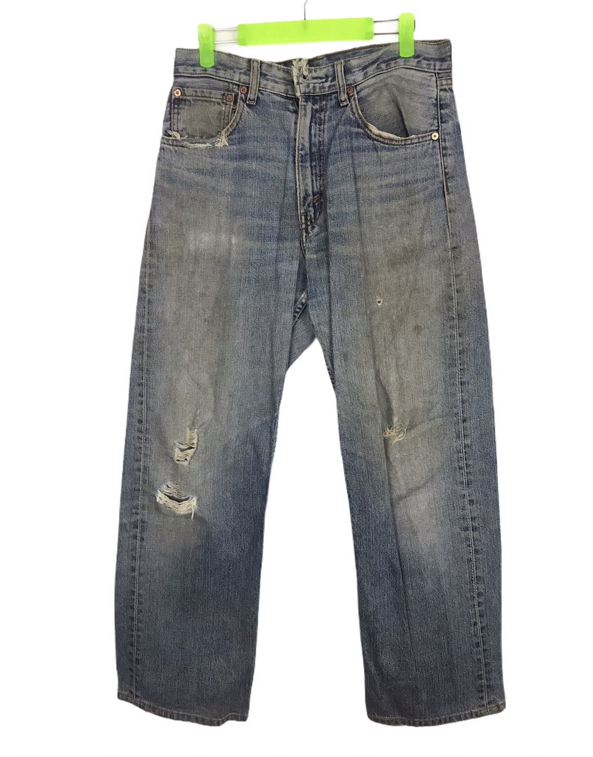 Levi's Vintage Clothing Vintage 90s Levi’s & Strauss Lot 504 Beauty Fade Jeans Size US 29 - 1 Thumbnail