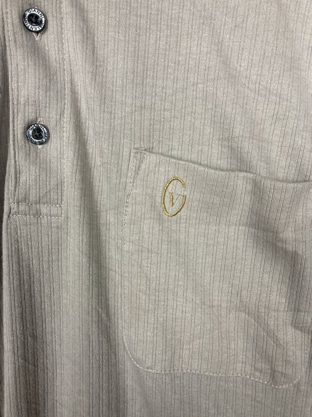 Gianni Valentino Gianni Valentino Long Sleeve Tee #26-9 Size US L / EU 52-54 / 3 - 5 Thumbnail
