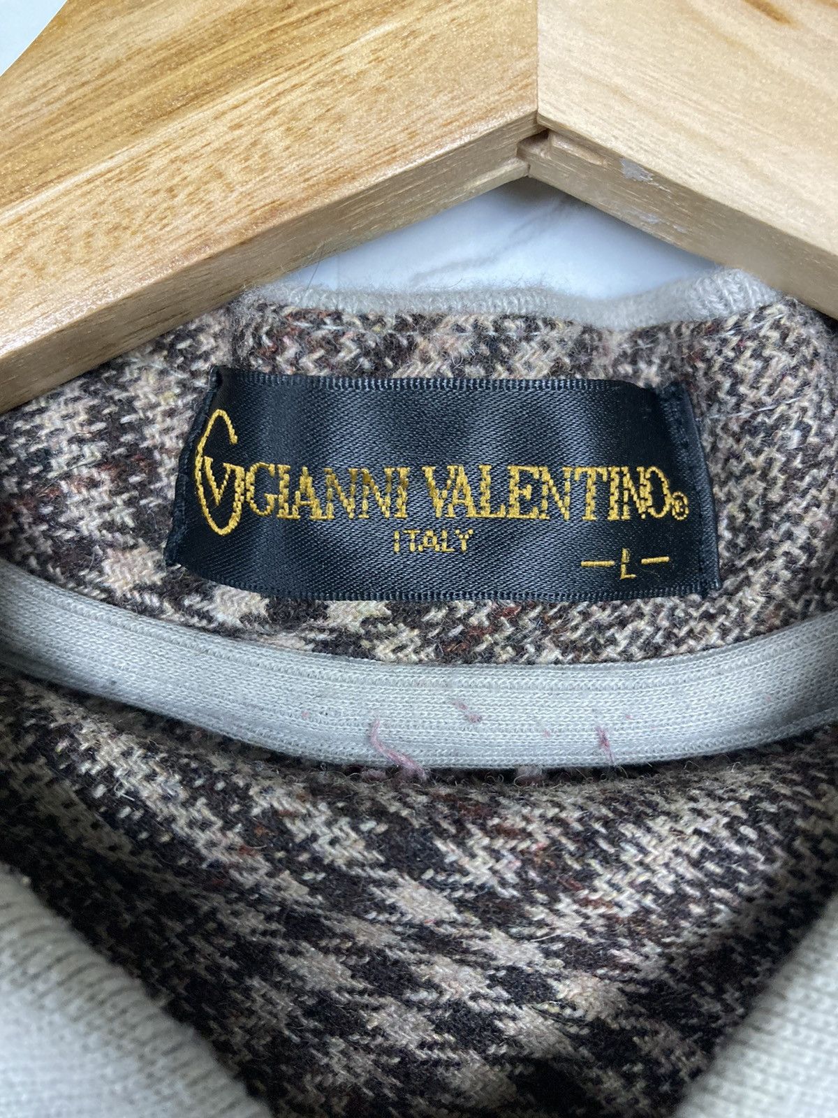 Gianni Valentino Gianni Valentino Long Sleeve Tee #26-9 Size US L / EU 52-54 / 3 - 6 Thumbnail