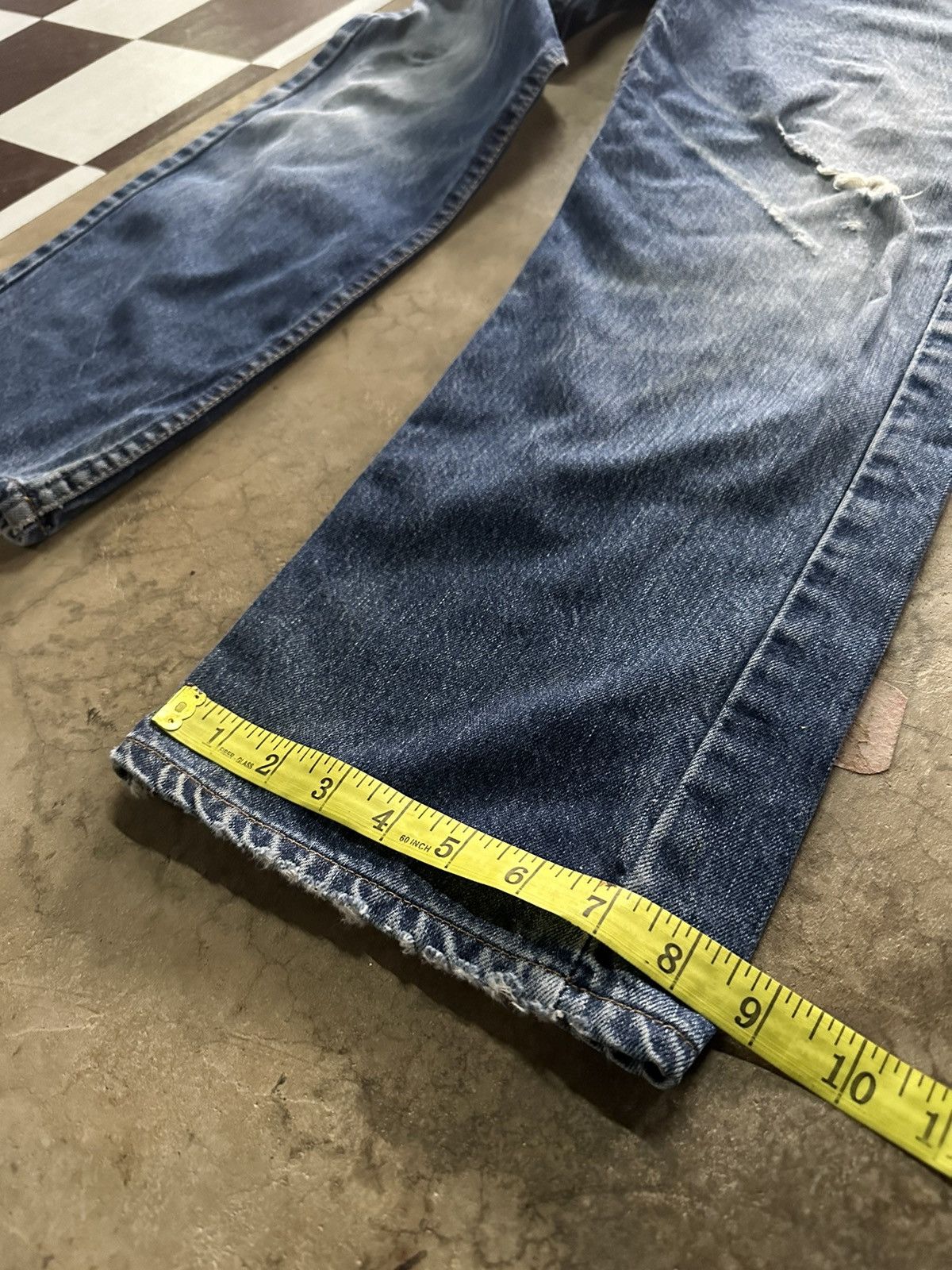 Levi's 31x27 Vintage Levi’s 501 dark blue denim jeans Size US 31 - 9 Thumbnail