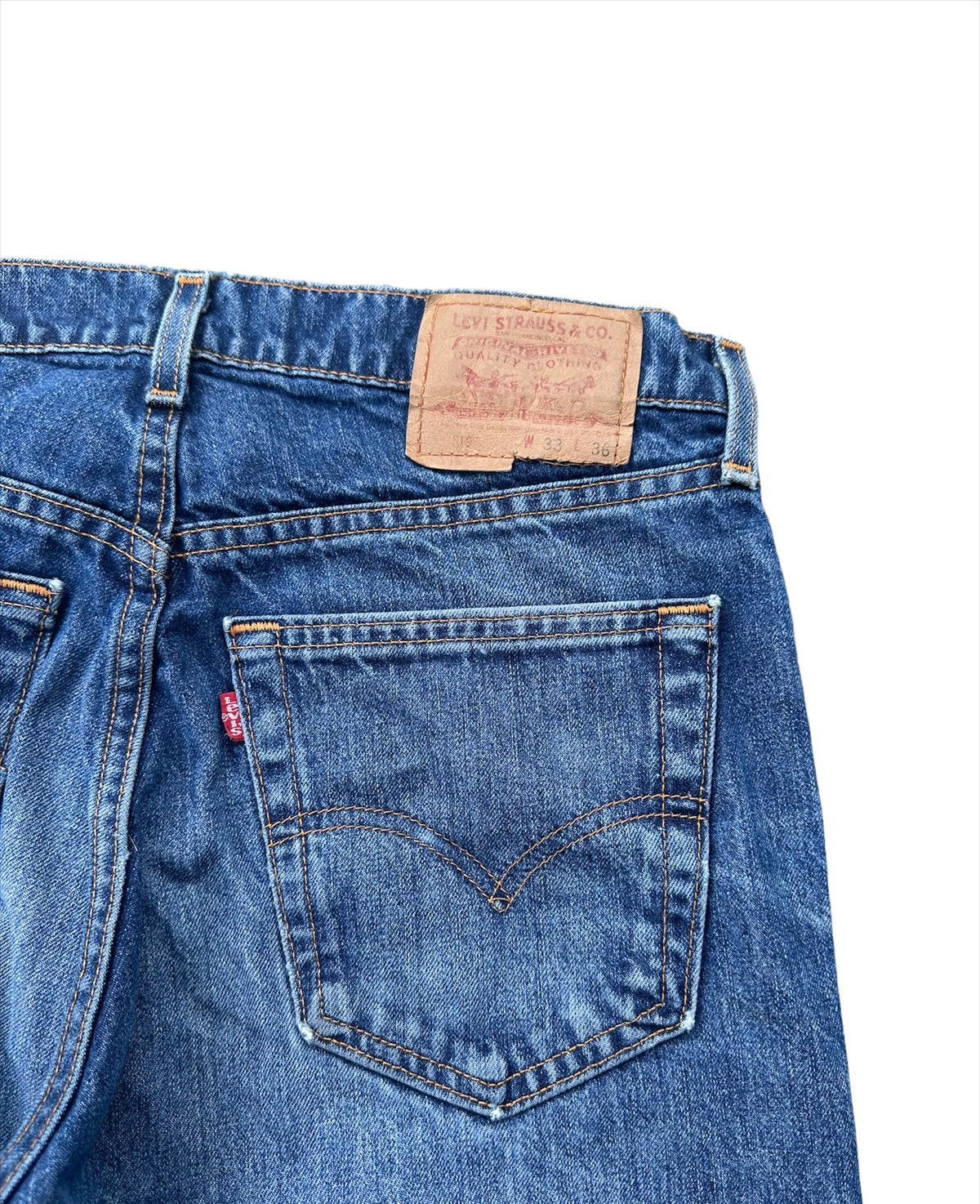 Levi's 31x27 Vintage Levi’s 501 dark blue denim jeans Size US 31 - 5 Thumbnail