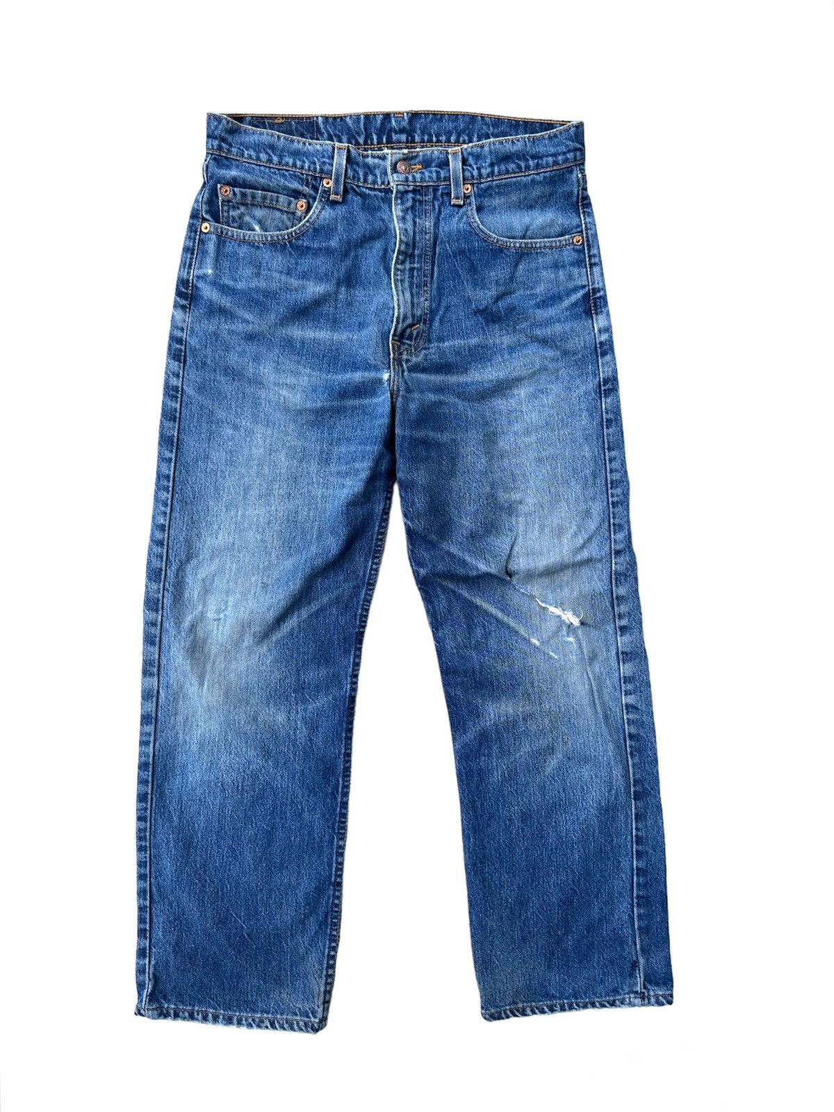 Levi's 31x27 Vintage Levi’s 501 dark blue denim jeans Size US 31 - 2 Thumbnail