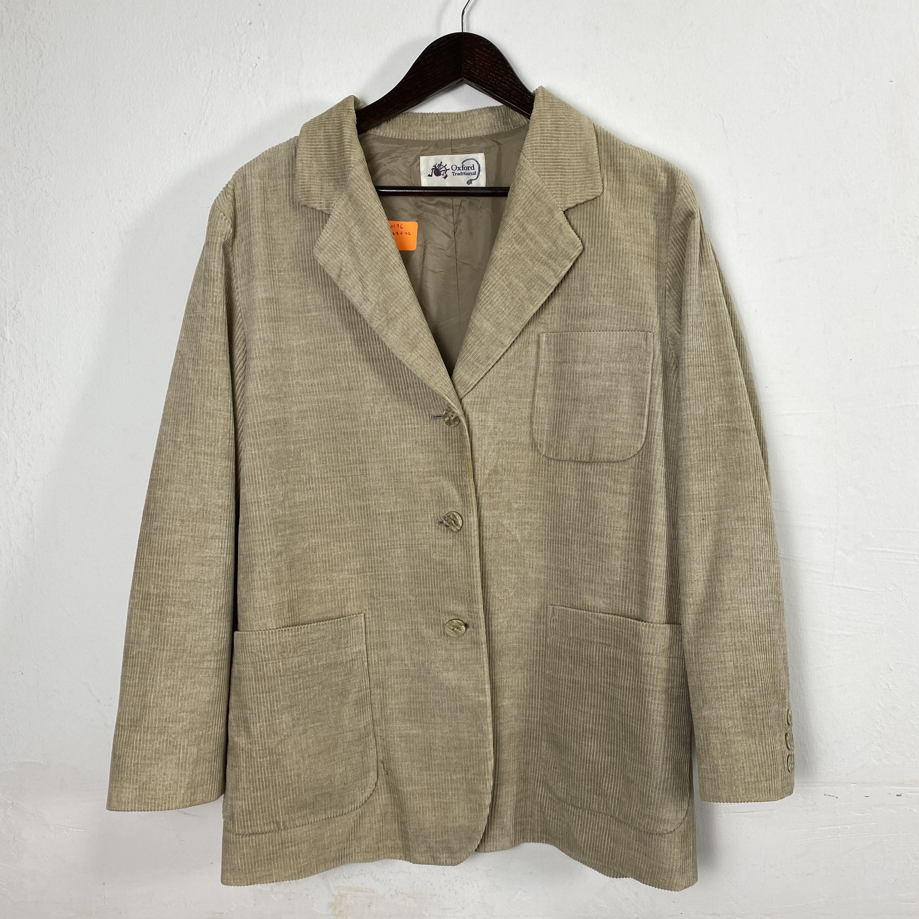Oxxford Clothes Vintage Oxford Traditional Khaki Blazer J0176 Size US S / EU 44-46 / 1 - 1 Thumbnail
