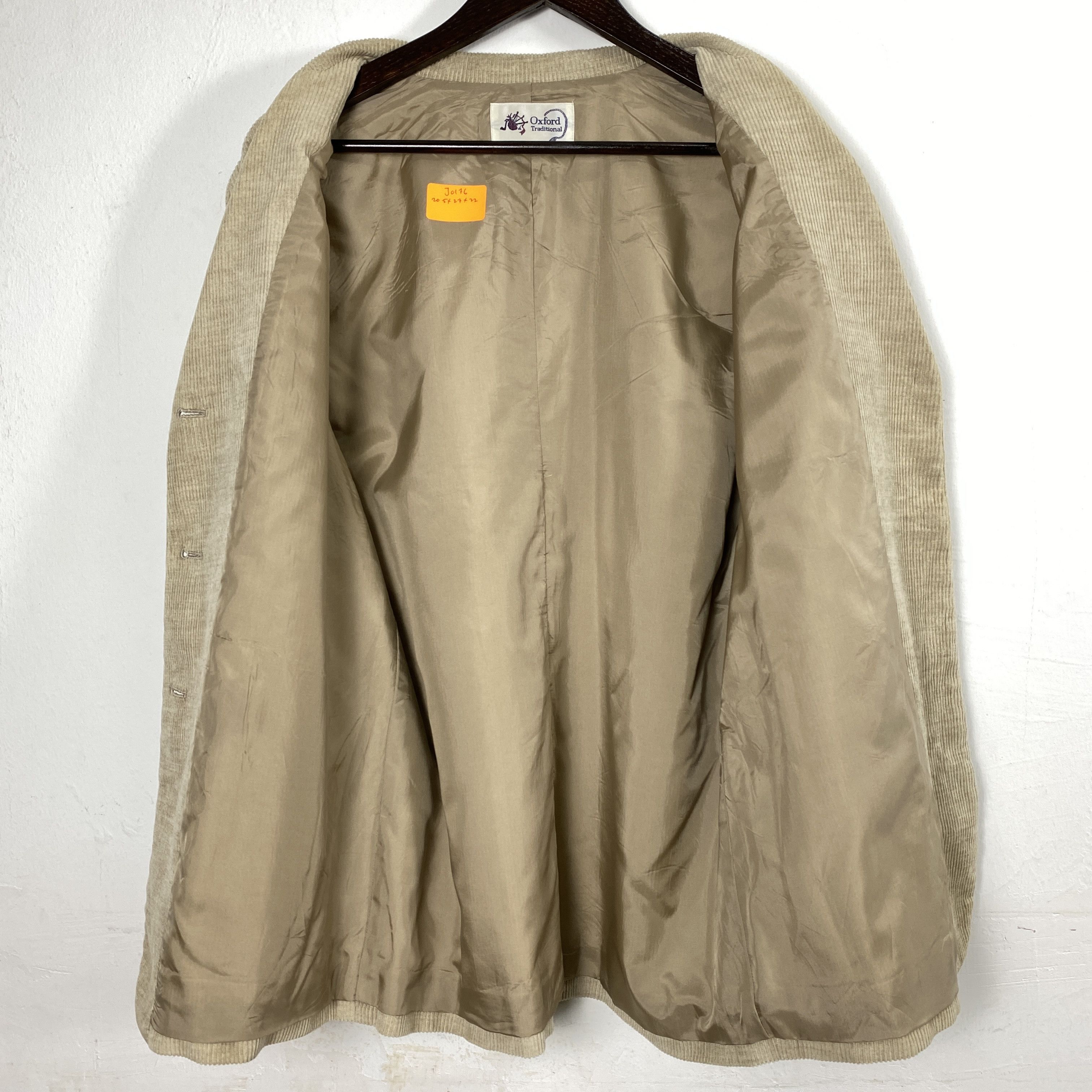 Oxxford Clothes Vintage Oxford Traditional Khaki Blazer J0176 Size US S / EU 44-46 / 1 - 10 Thumbnail