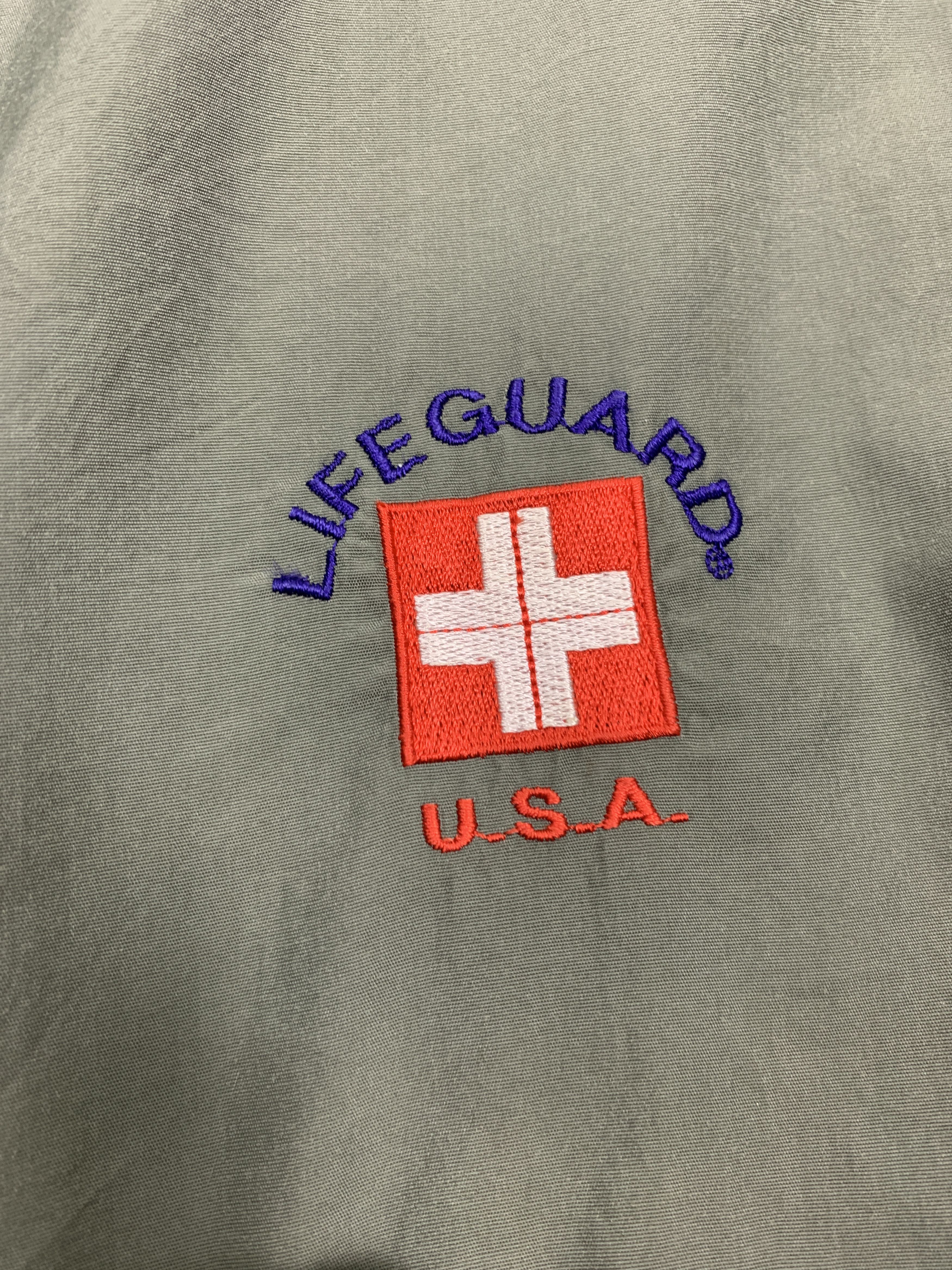 Vintage Vintage LIFE GUARD USA Anorak Half Zipper Jacket J1035 Size US L / EU 52-54 / 3 - 6 Thumbnail