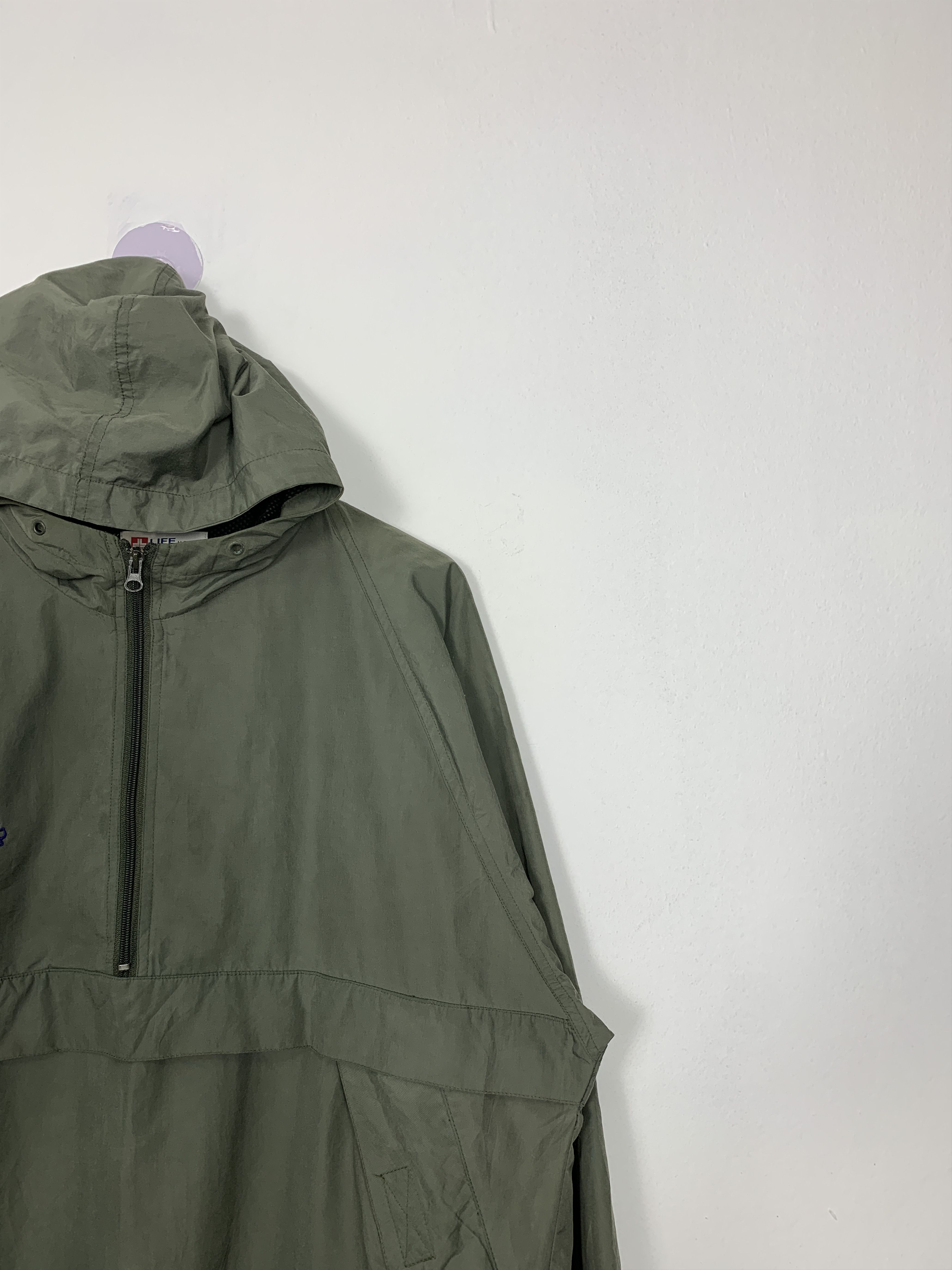 Vintage Vintage LIFE GUARD USA Anorak Half Zipper Jacket J1035 Size US L / EU 52-54 / 3 - 3 Thumbnail