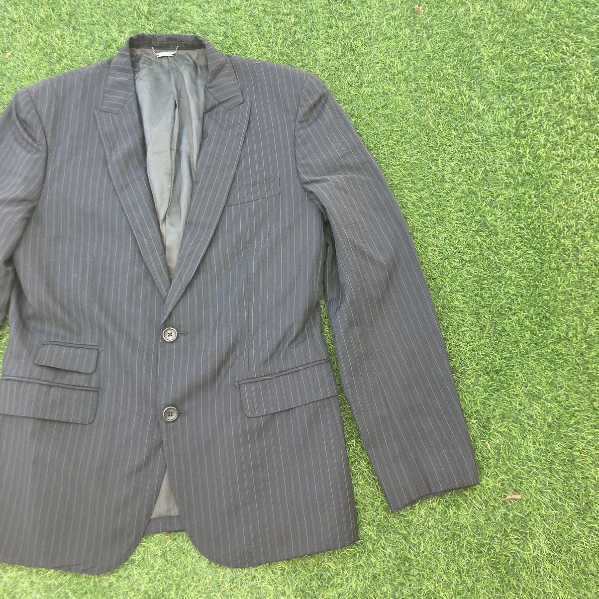 Tete Homme ISSEY MIYAKE TETE HOMME STRIPE BLAZER JACKET Size US M / EU 48-50 / 2 - 4 Thumbnail