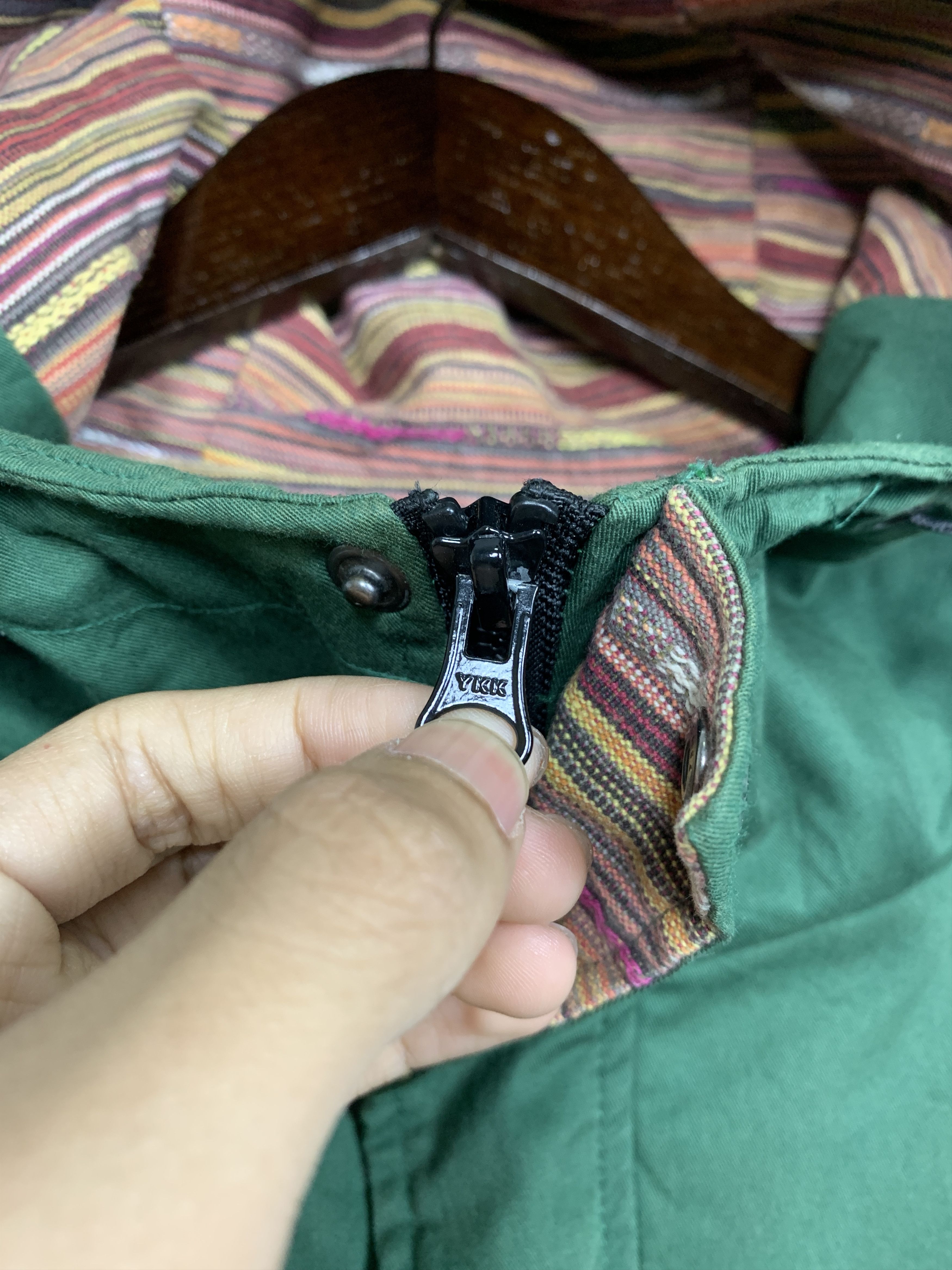 Takeo Kikuchi Vintage TAKEO KIKUCHI Nice Pattern Lining Jacket J0844 Size US M / EU 48-50 / 2 - 8 Thumbnail