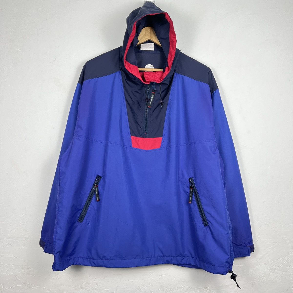 Helly Hansen Vintage Helly Hansen Half Zipper Anorak Jacket J0077 Size US M / EU 48-50 / 2 - 1 Thumbnail