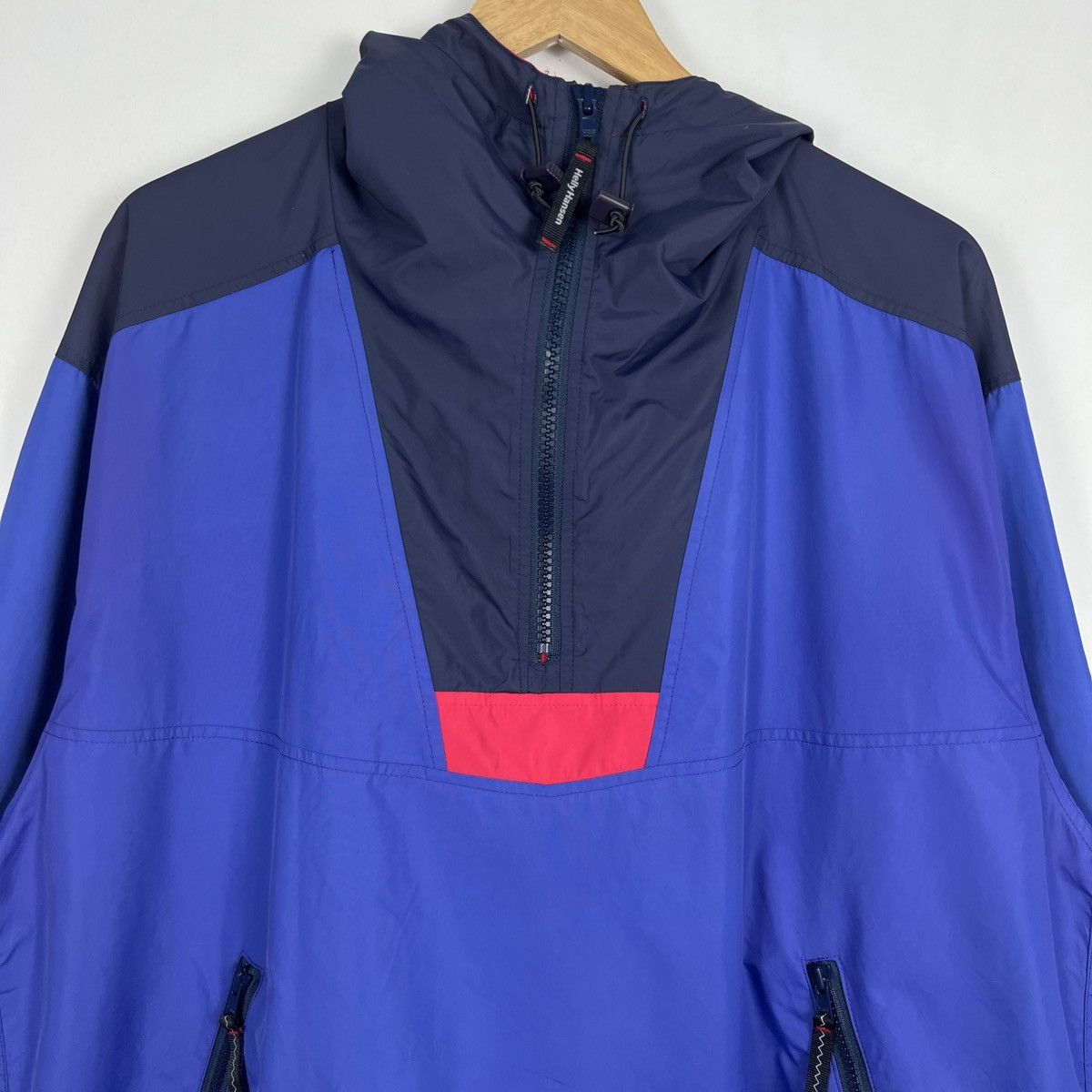 Helly Hansen Vintage Helly Hansen Half Zipper Anorak Jacket J0077 Size US M / EU 48-50 / 2 - 2 Thumbnail