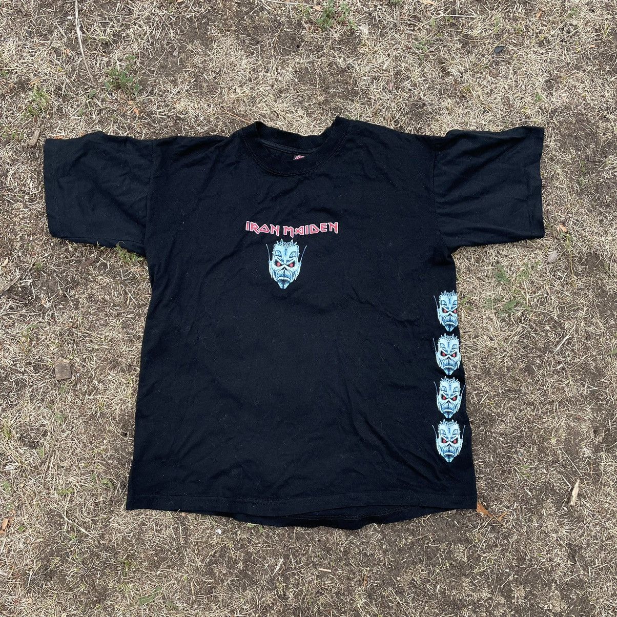 Vintage Vintage Iron Maiden Band Tee Graphic Print Grunge Rock Y2K M Size US M / EU 48-50 / 2 - 3 Thumbnail