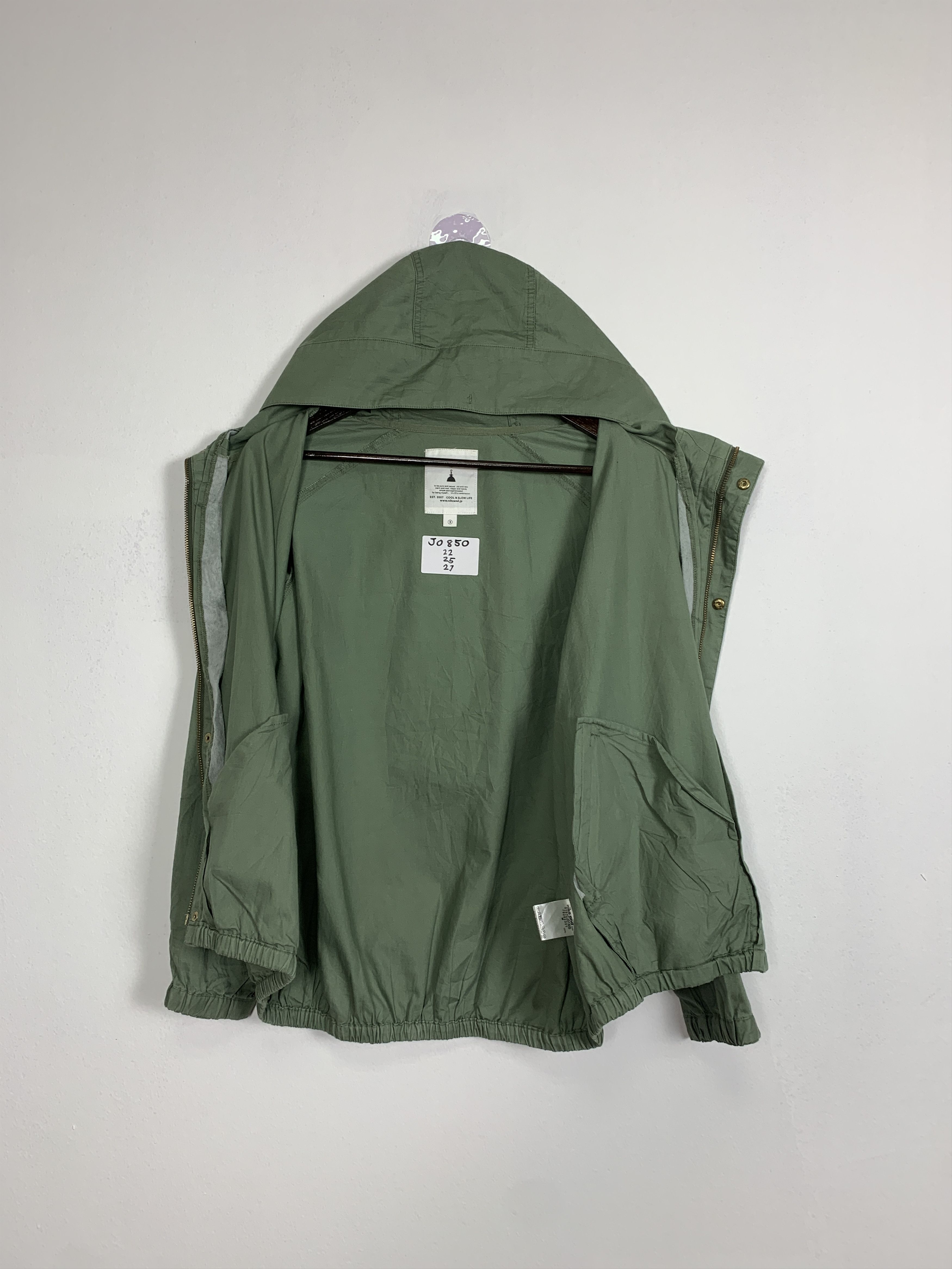 Japanese Brand Vintage NIKO AND Cotton Zip Up Hoodie Jacket J0850 Size US S / EU 44-46 / 1 - 9 Thumbnail
