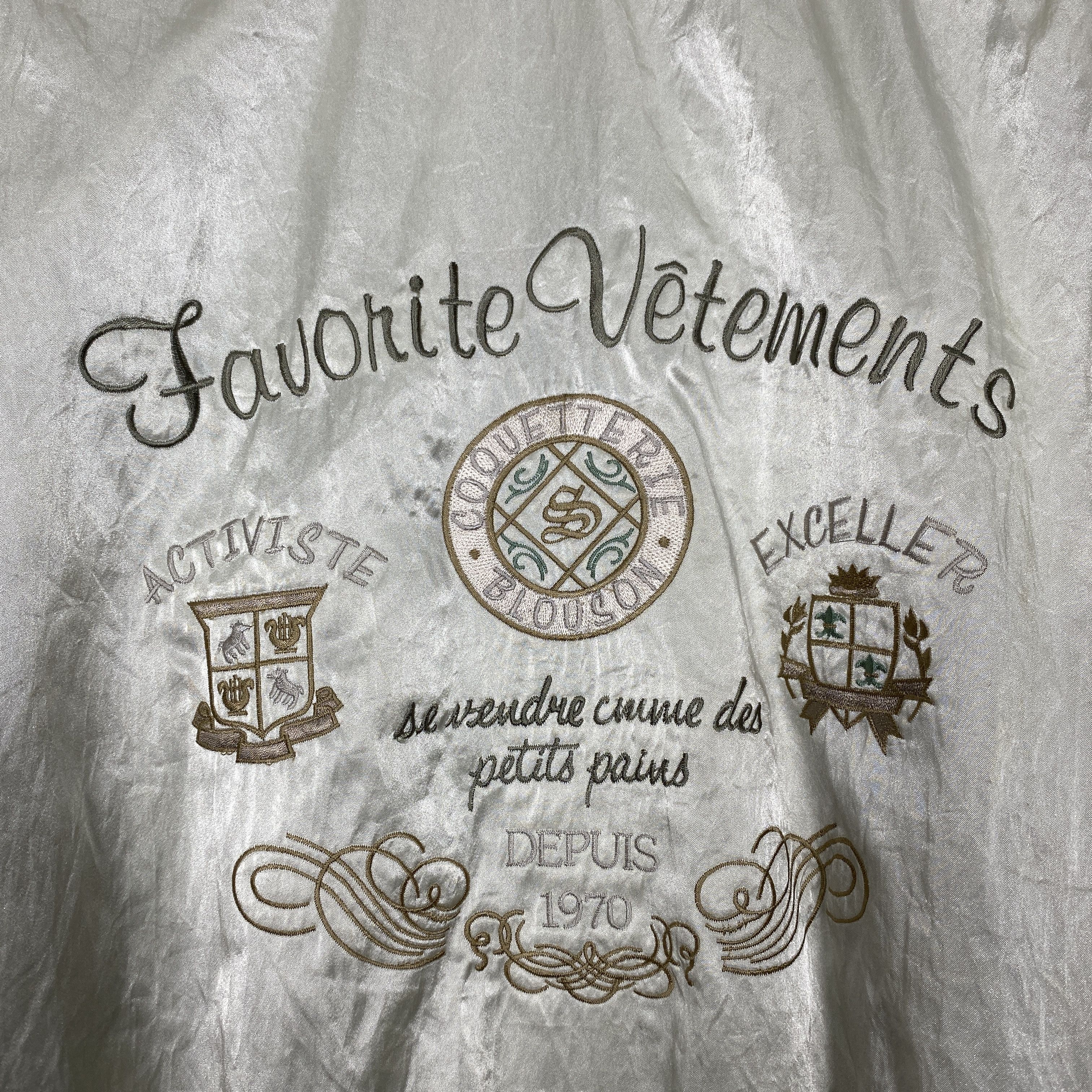 Vintage Vintage IL SUFFIT Reversible Hoodie Bomber Jacket J0199 Size US M / EU 48-50 / 2 - 10 Thumbnail