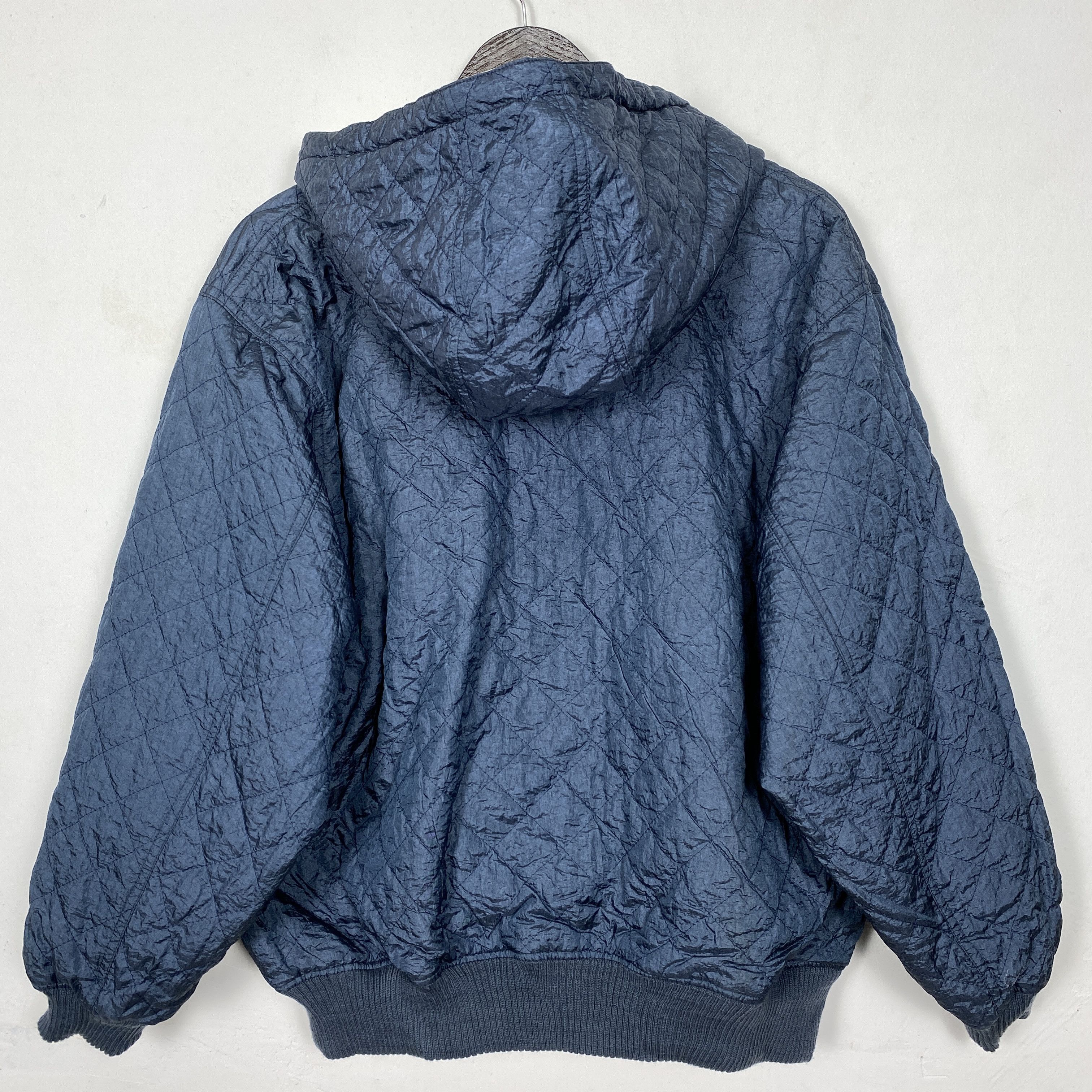 Vintage Vintage IL SUFFIT Reversible Hoodie Bomber Jacket J0199 Size US M / EU 48-50 / 2 - 14 Thumbnail