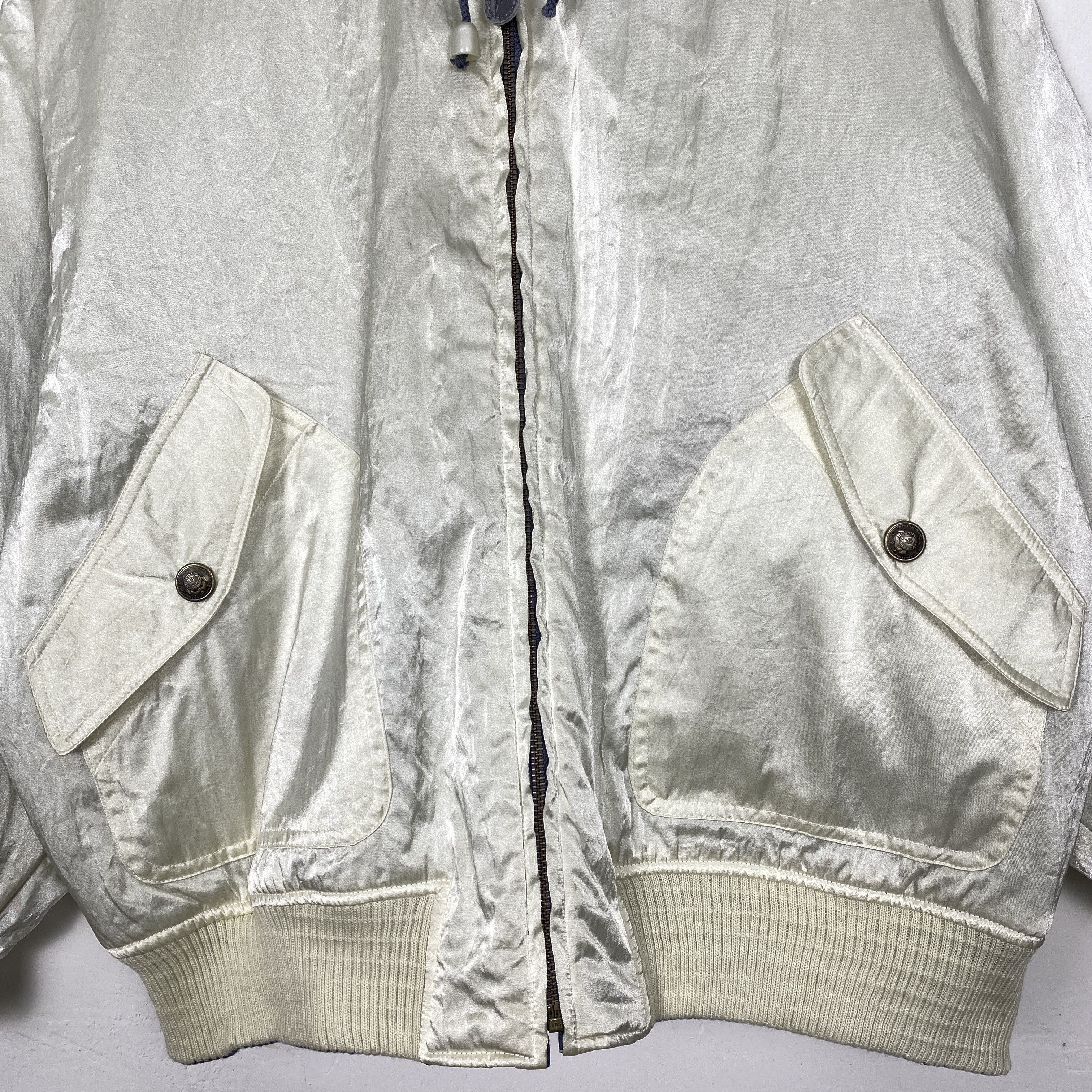 Vintage Vintage IL SUFFIT Reversible Hoodie Bomber Jacket J0199 Size US M / EU 48-50 / 2 - 8 Thumbnail