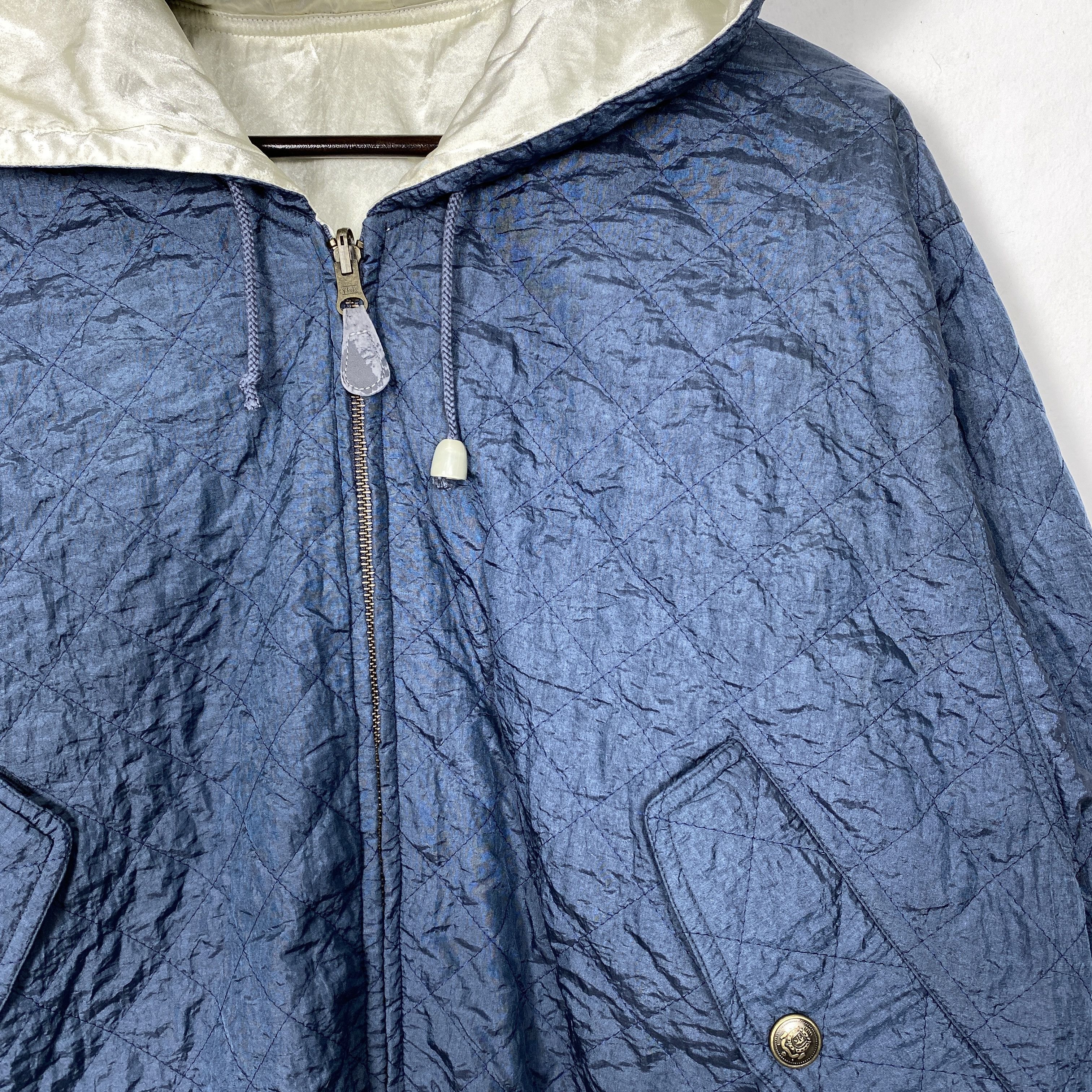 Vintage Vintage IL SUFFIT Reversible Hoodie Bomber Jacket J0199 Size US M / EU 48-50 / 2 - 13 Thumbnail