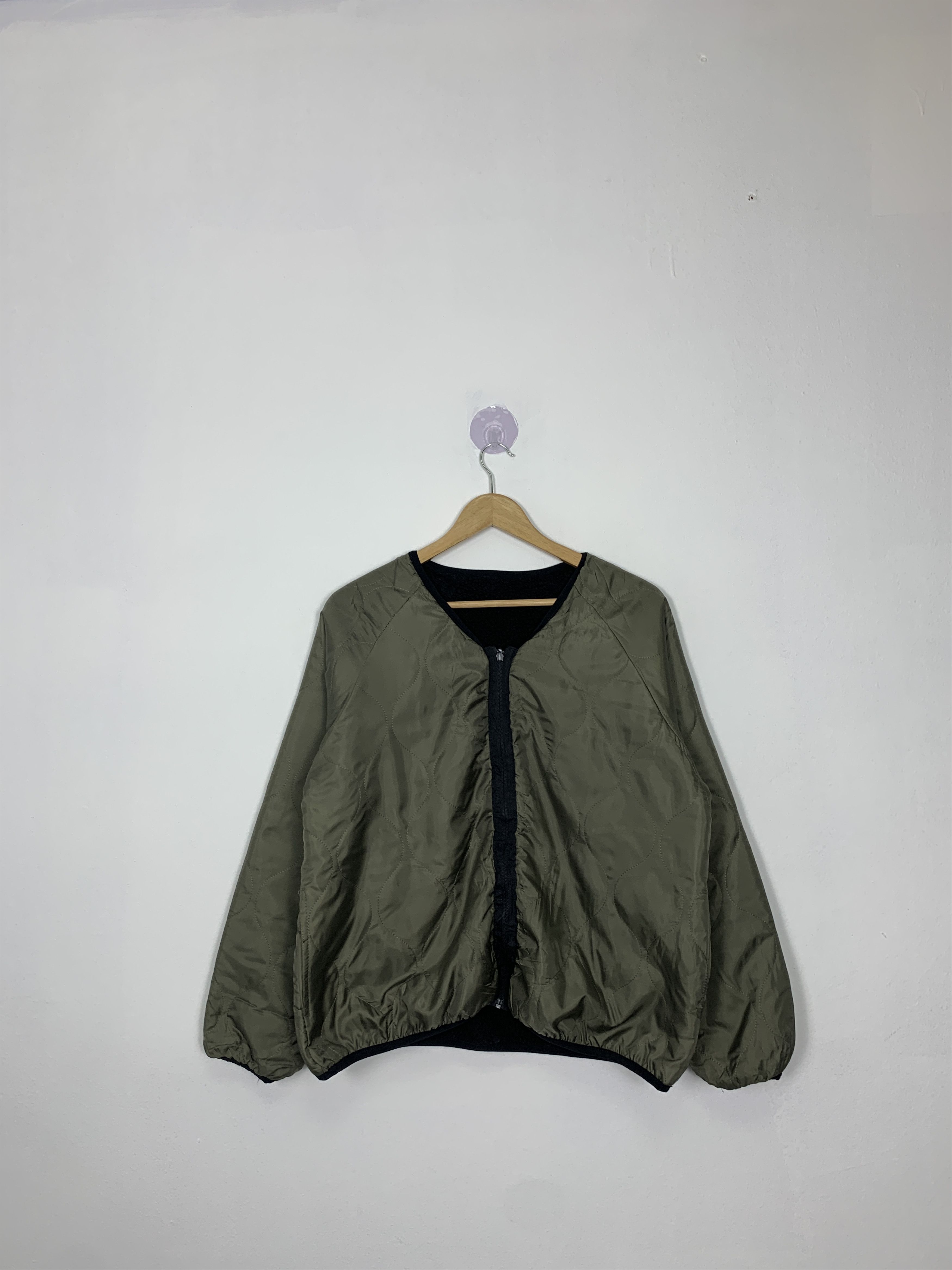 image of Vintage Reversible Chou Chou Angelina Sherpa Zip Up Jacket, Women's (Size Small)