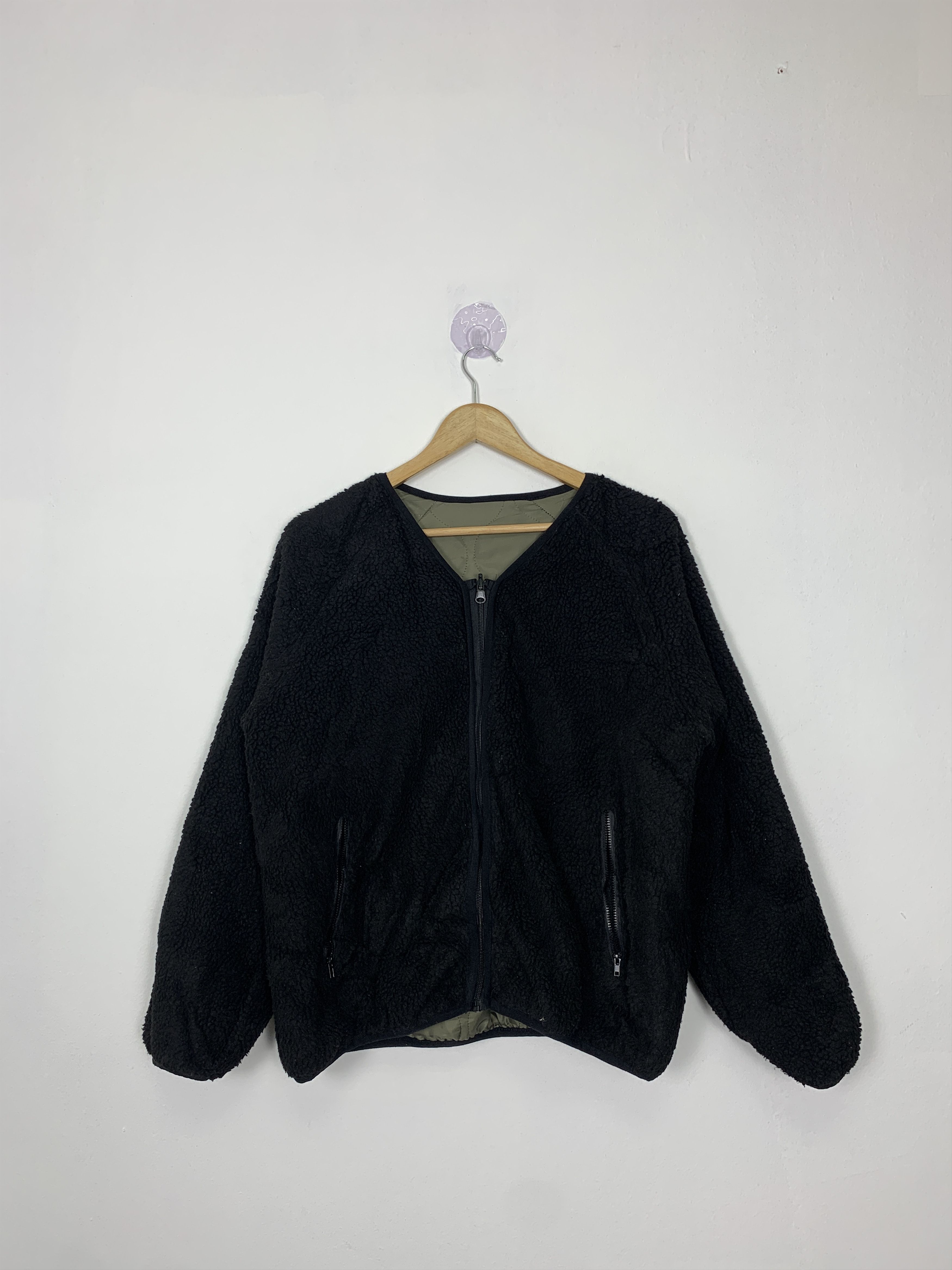 Japanese Brand × Vintage Vintage Reversible CHOU CHOU ANGELINA Sherpa Zip Up Jacket Size S / US 4 / IT 40 - 4 Thumbnail