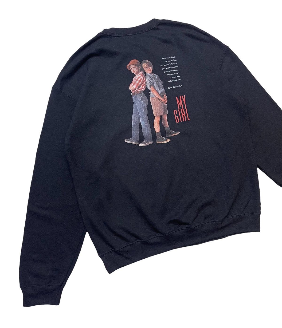 Vintage Movie My Girl 1991 Drama Film Sweatshirt