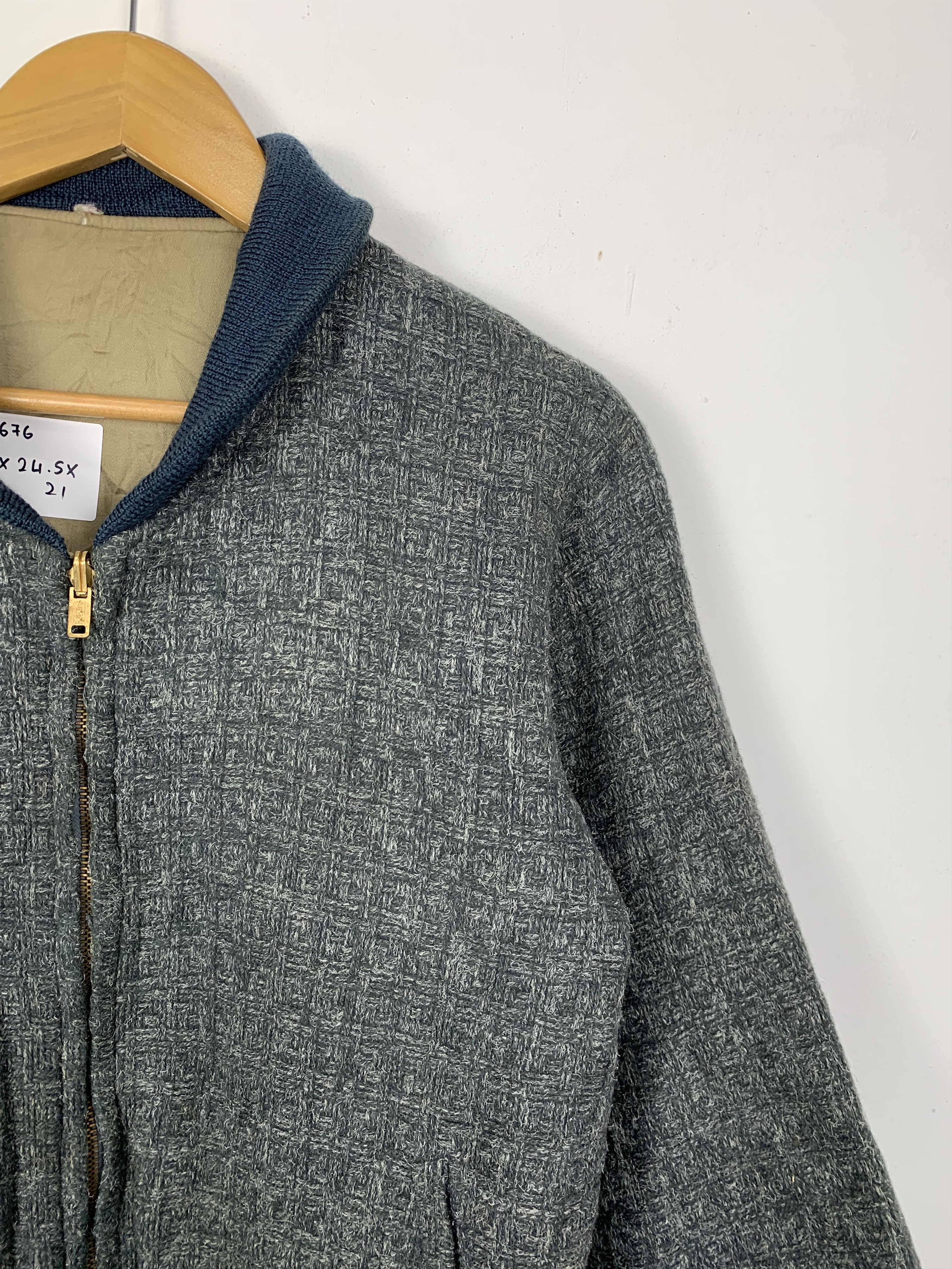 Japanese Brand Vintage JAPANESE BRAND Wool Jacket J0676 Size S / US 4 / IT 40 - 4 Thumbnail