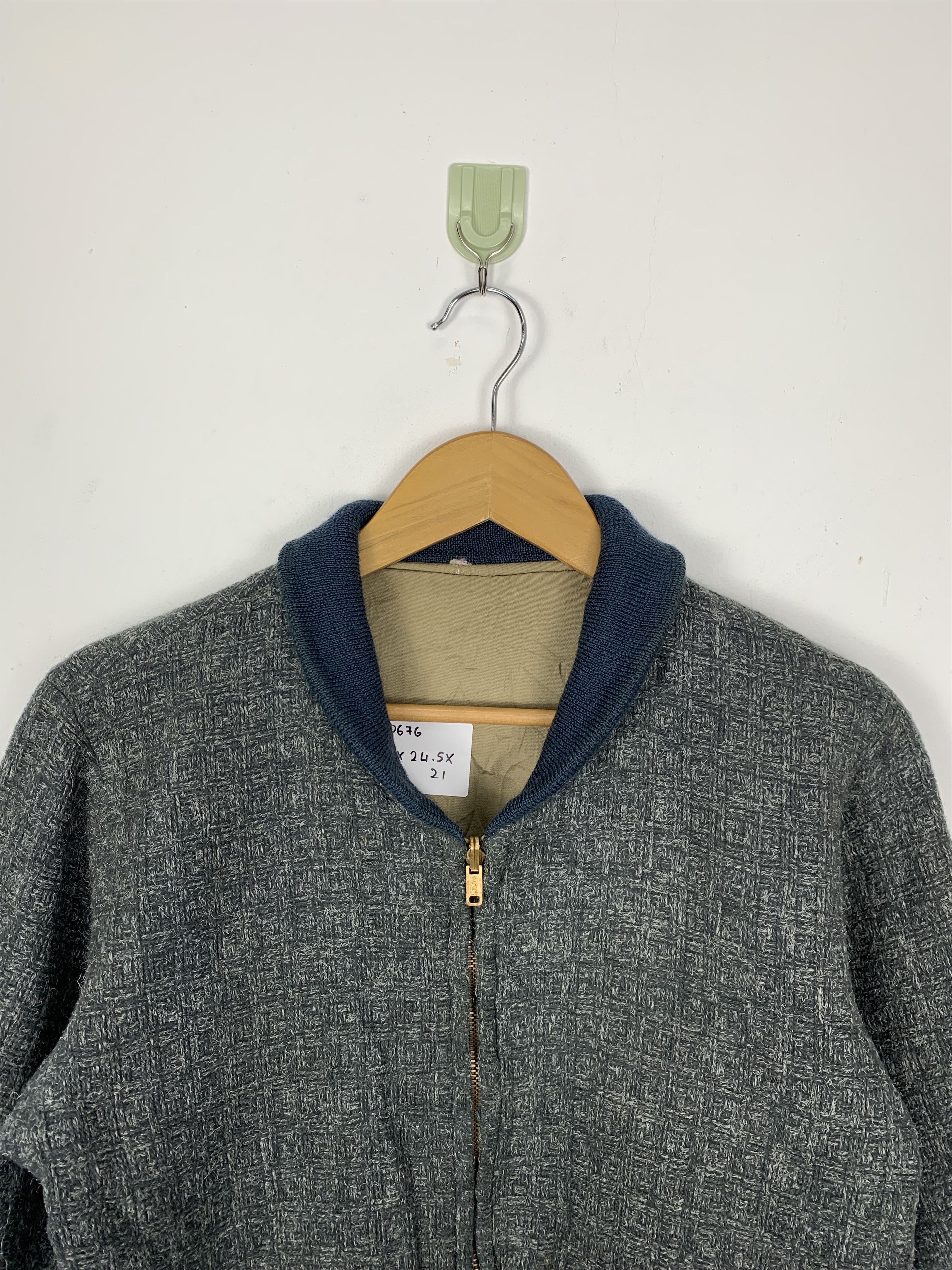Japanese Brand Vintage JAPANESE BRAND Wool Jacket J0676 Size S / US 4 / IT 40 - 2 Thumbnail