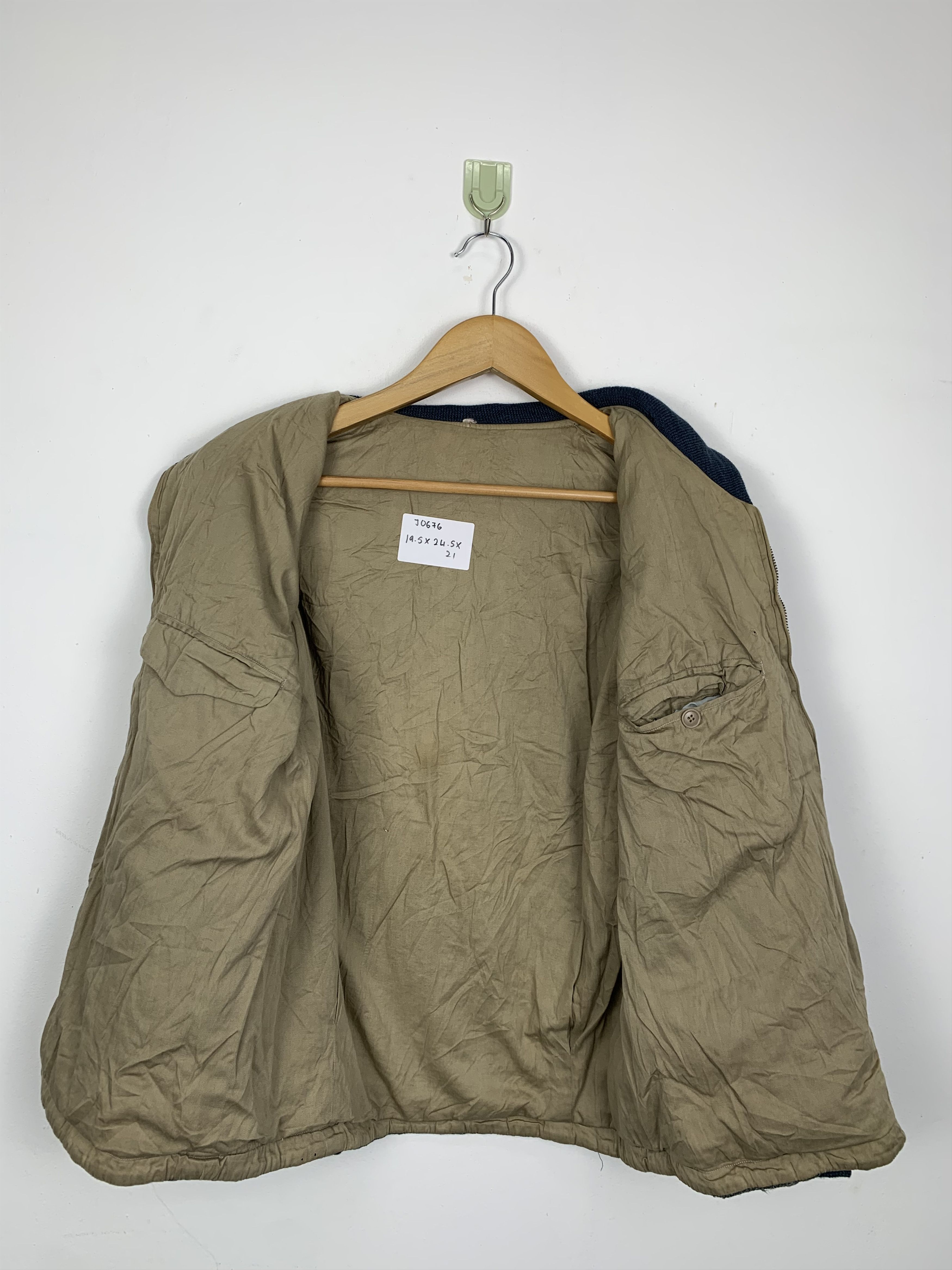 Japanese Brand Vintage JAPANESE BRAND Wool Jacket J0676 Size S / US 4 / IT 40 - 9 Thumbnail