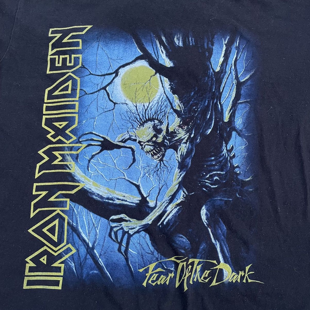Vintage Vintage Y2K Iron Maiden Band Tee Graphic Grunge Faded Boxy L Size US L / EU 52-54 / 3 - 4 Thumbnail