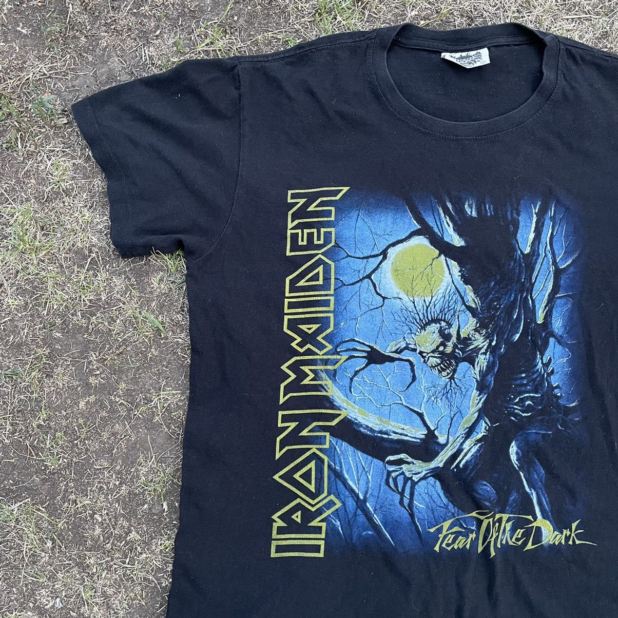 Vintage Vintage Y2K Iron Maiden Band Tee Graphic Grunge Faded Boxy L Size US L / EU 52-54 / 3 - 3 Thumbnail