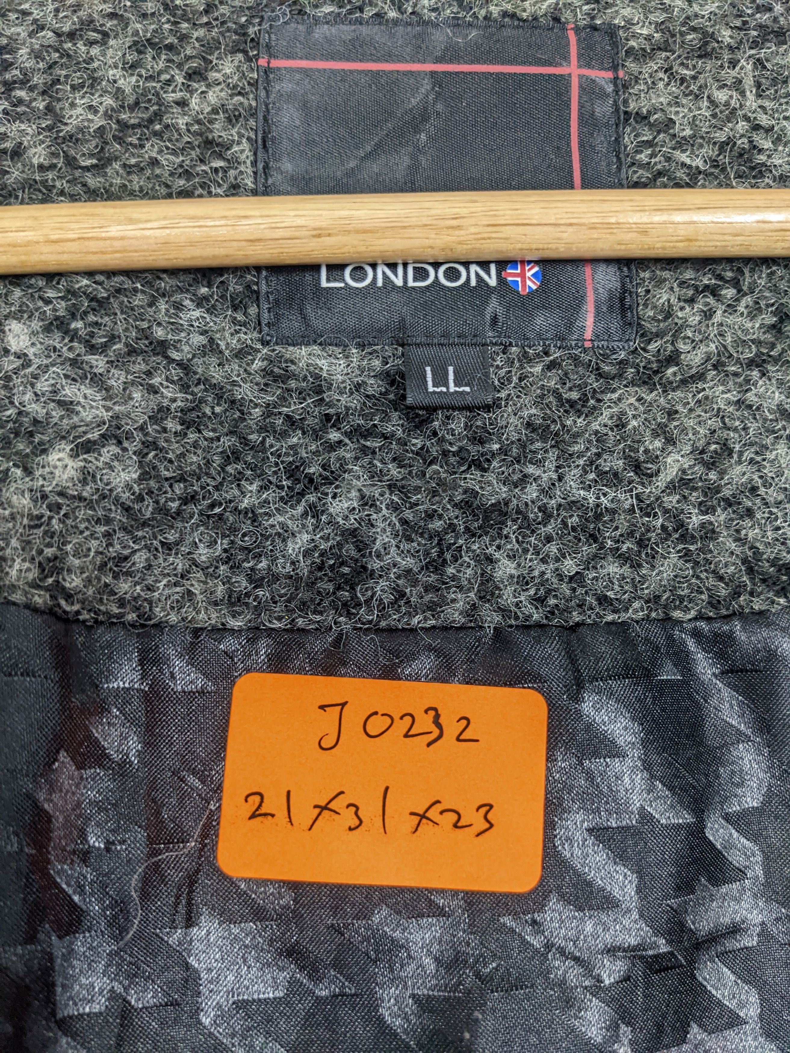 London Fog Vintage HK WORKS LONDON Wool Jackets J0232 Size S / US 4 / IT 40 - 13 Thumbnail