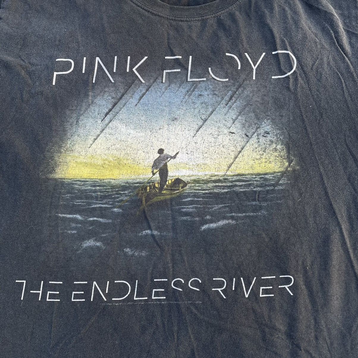 Vintage Vintage 90s Pink Floyd Endless River Sun Faded Band Tee XL Size US XL / EU 56 / 4 - 1 Thumbnail