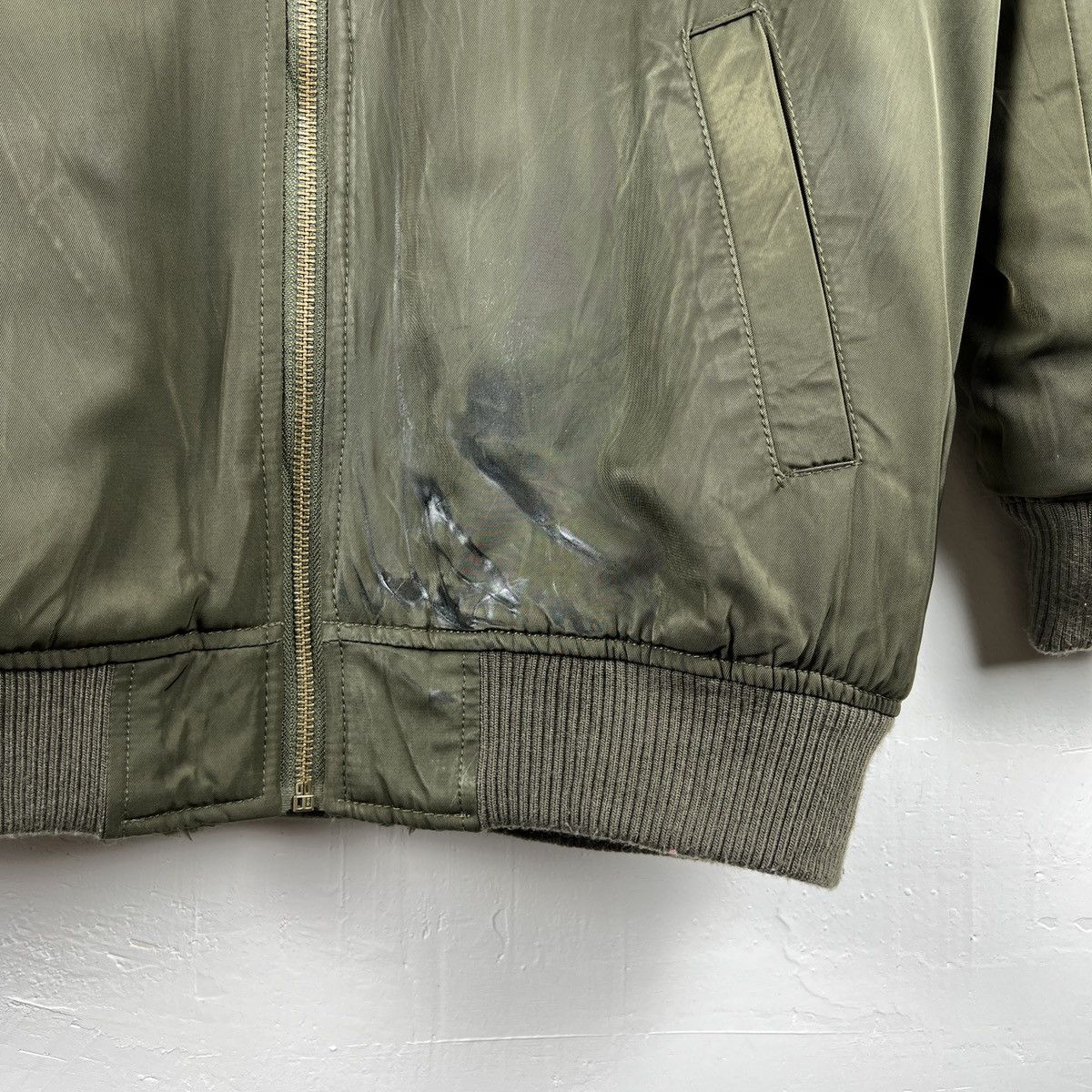 Japanese Brand Vintage Reversible Fleece Bomber Jacket J0036 Size US L / EU 52-54 / 3 - 9 Thumbnail
