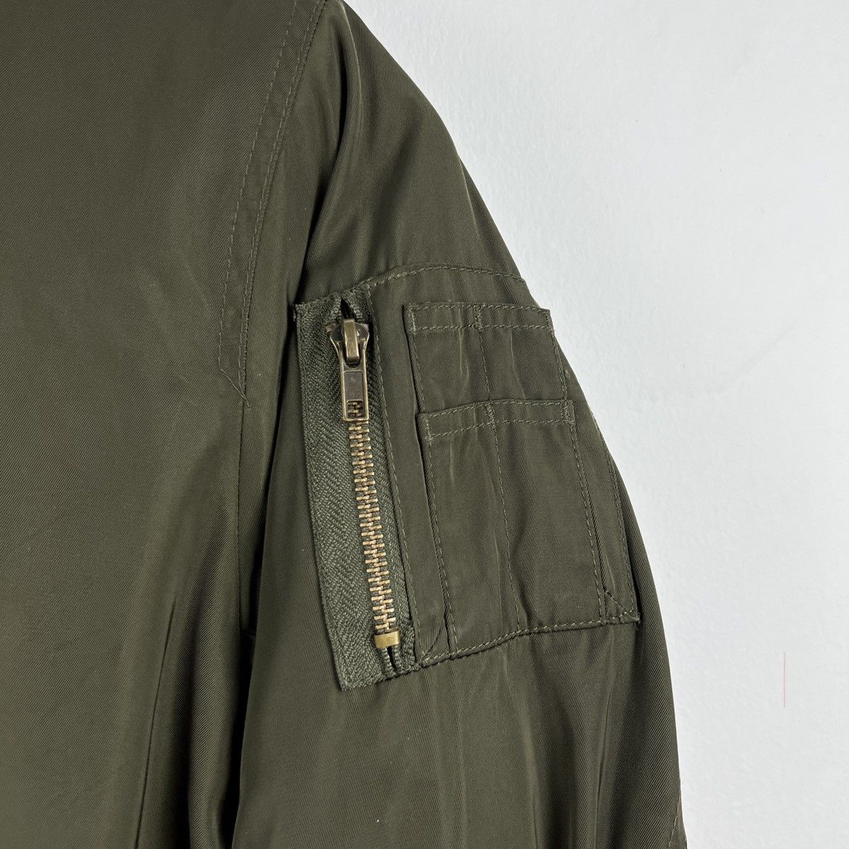 Japanese Brand Vintage Reversible Fleece Bomber Jacket J0036 Size US L / EU 52-54 / 3 - 16 Thumbnail