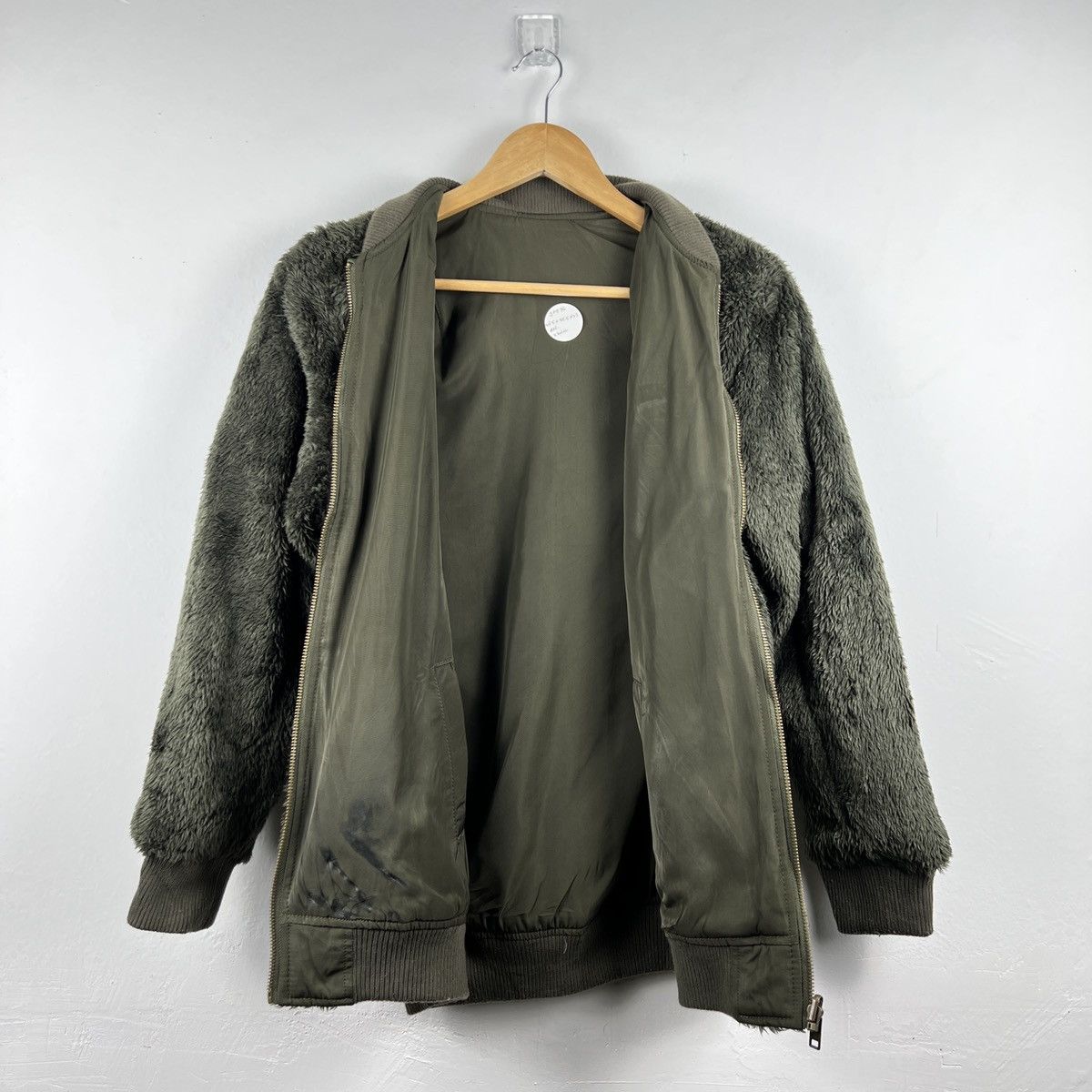 Japanese Brand Vintage Reversible Fleece Bomber Jacket J0036 Size US L / EU 52-54 / 3 - 5 Thumbnail