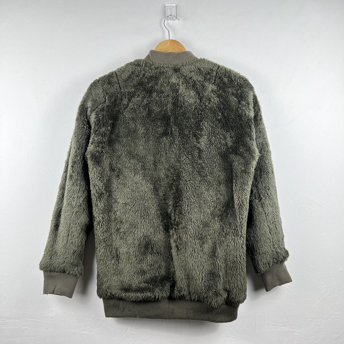 Japanese Brand Vintage Reversible Fleece Bomber Jacket J0036 Size US L / EU 52-54 / 3 - 7 Thumbnail