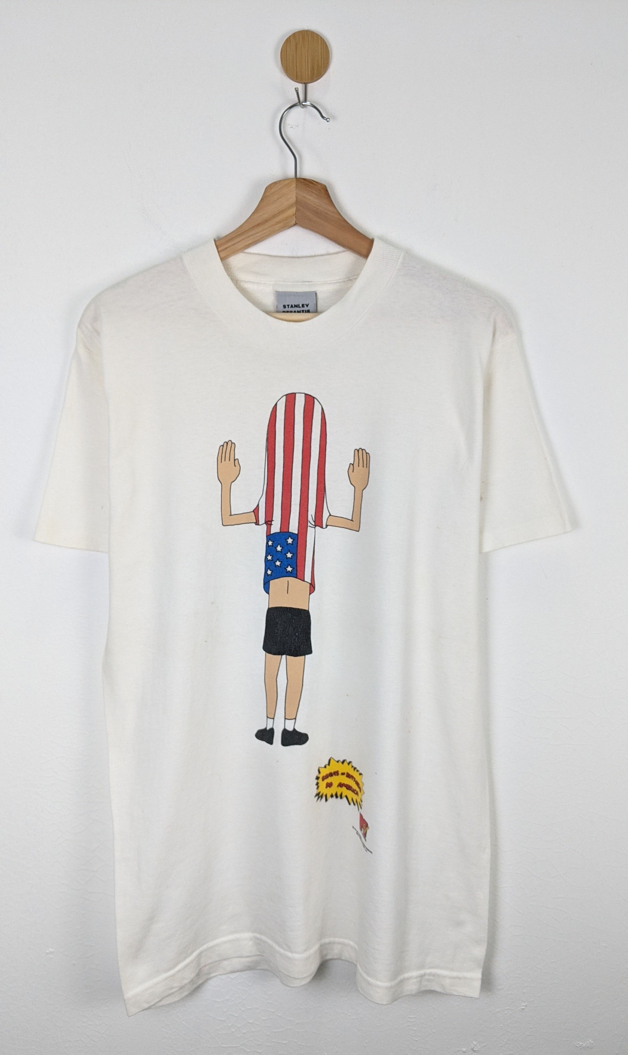 Mtv Vintage 90s 1996 Beavis And Butthead America MTV Tee Size US M / EU 48-50 / 2 - 1 Thumbnail