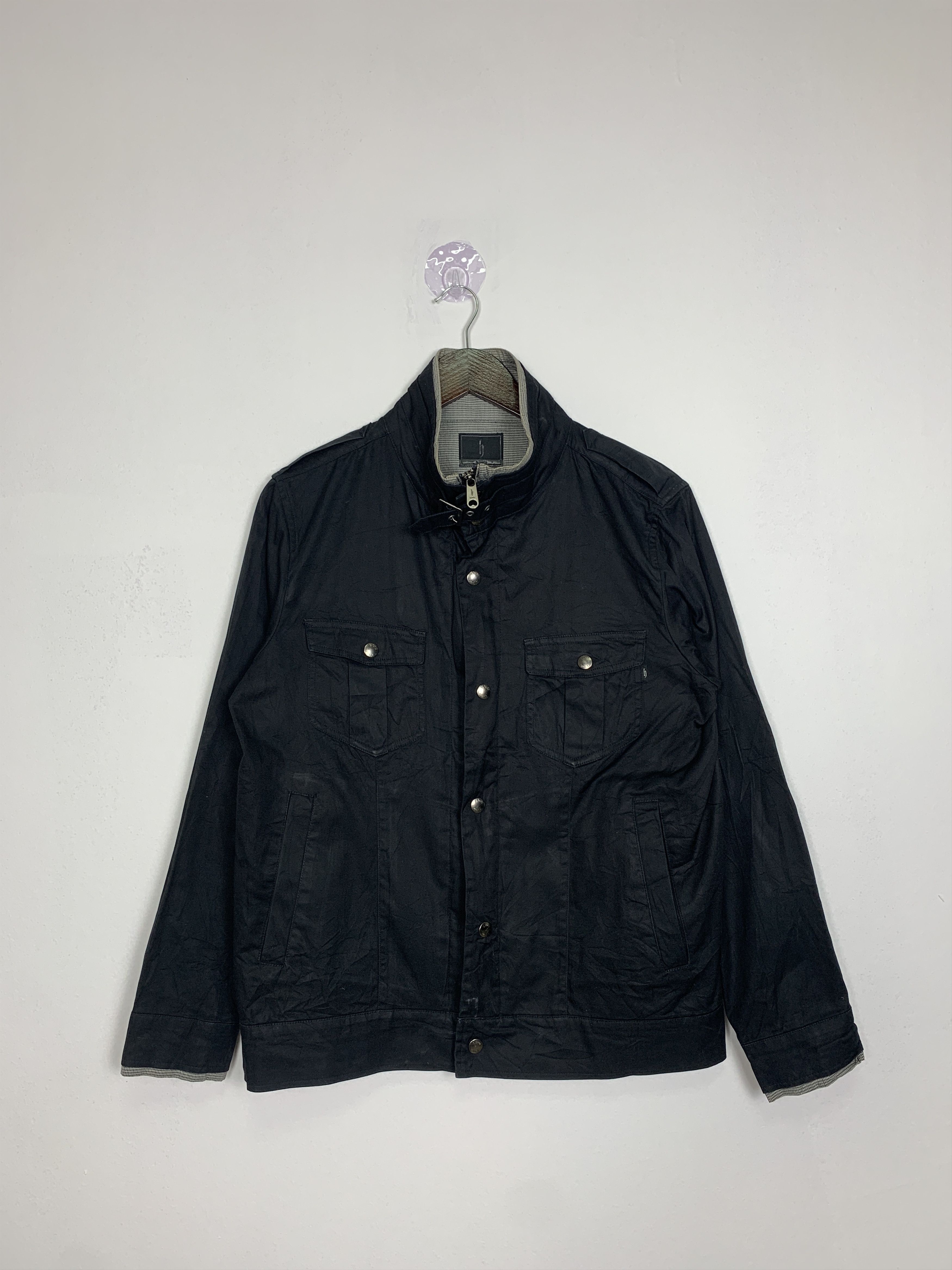 Japanese Brand Vintage DIHONDA Jackets Nice Cotton Design J0771 Size US M / EU 48-50 / 2 - 1 Thumbnail