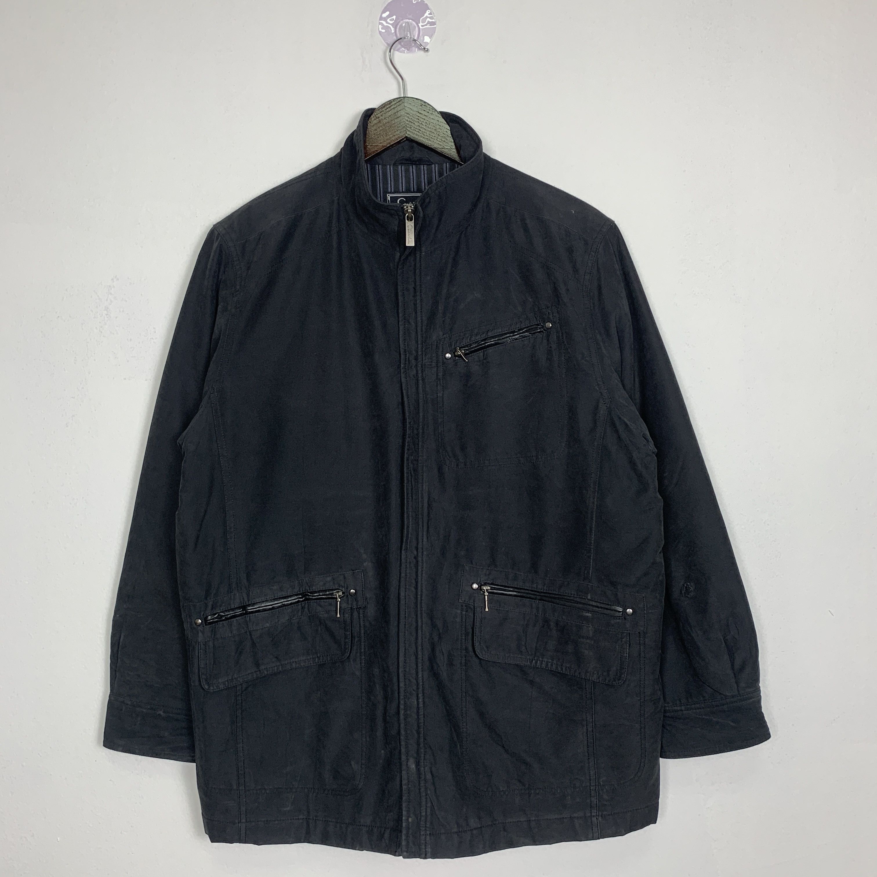 Japanese Brand Vintage Caminia Lozza Quilted Lining Jacket J0814 Size US S / EU 44-46 / 1 - 1 Thumbnail