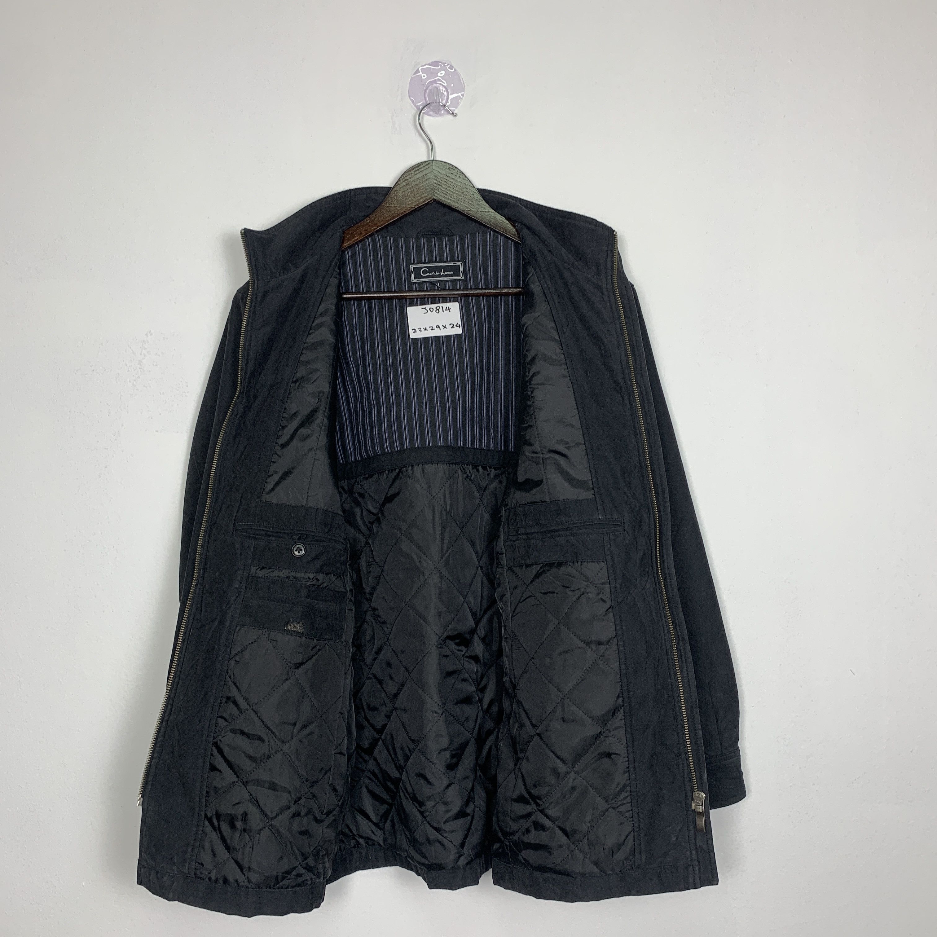 Japanese Brand Vintage Caminia Lozza Quilted Lining Jacket J0814 Size US S / EU 44-46 / 1 - 9 Thumbnail