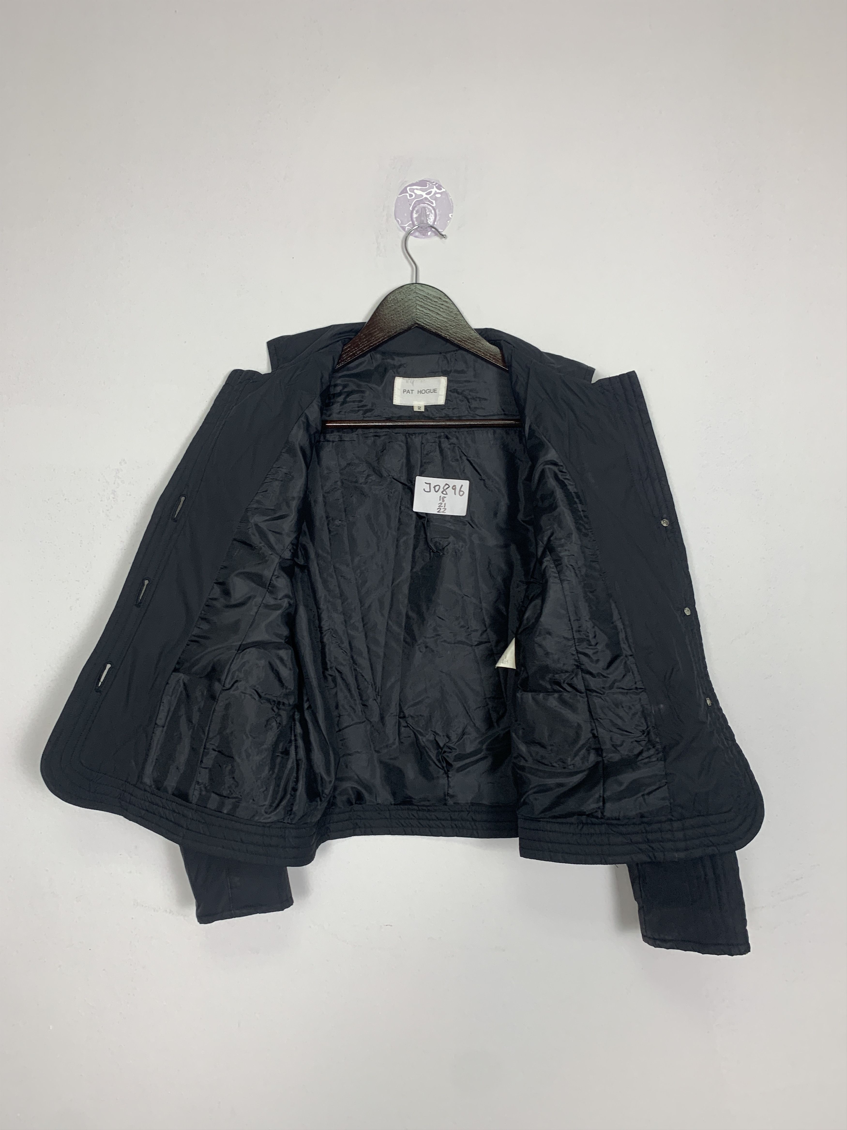 Japanese Brand Vintage Pat Hogue Puffer Jacket J0896 Size S / US 4 / IT 40 - 7 Thumbnail