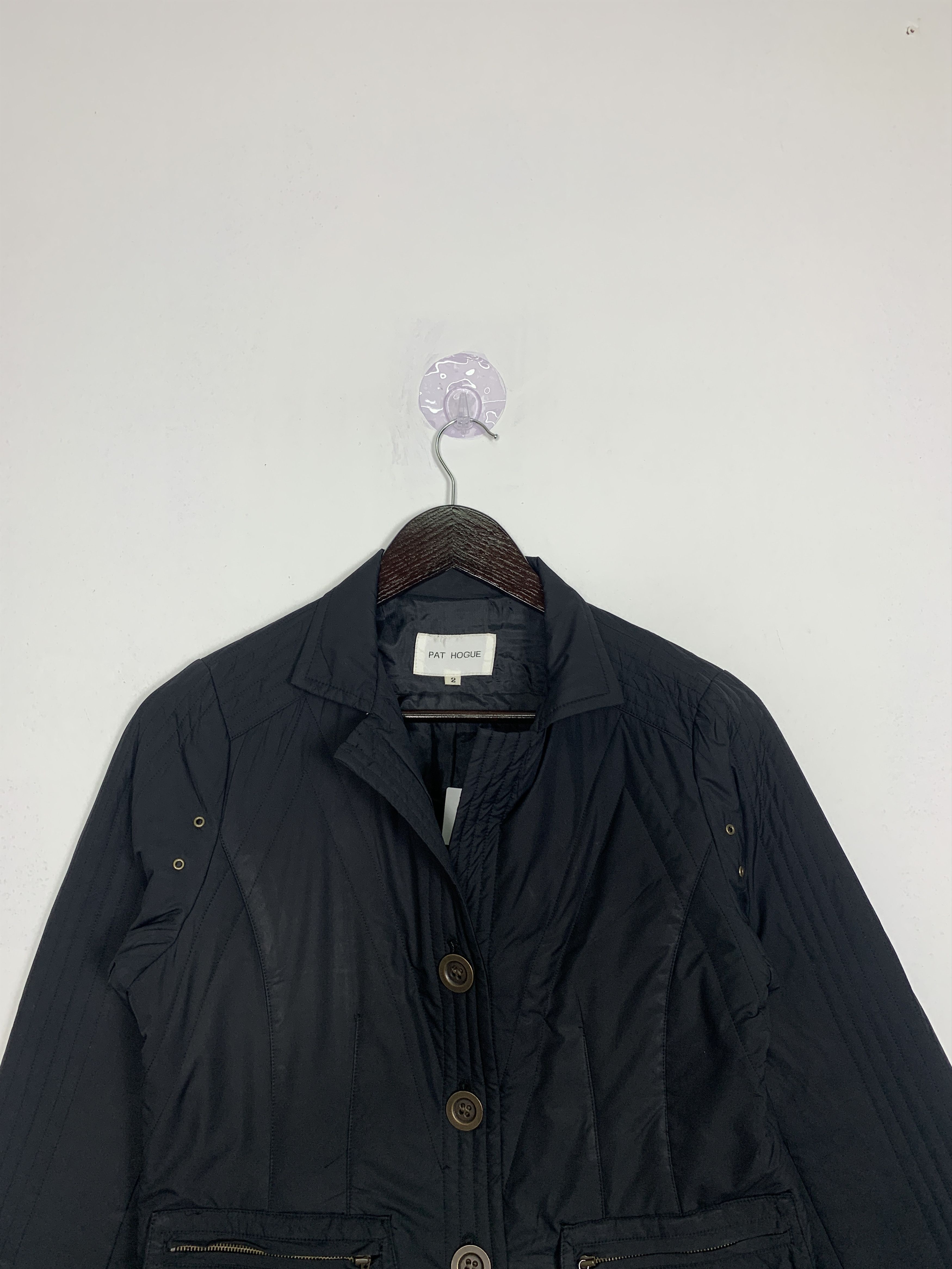 Japanese Brand Vintage Pat Hogue Puffer Jacket J0896 Size S / US 4 / IT 40 - 3 Thumbnail