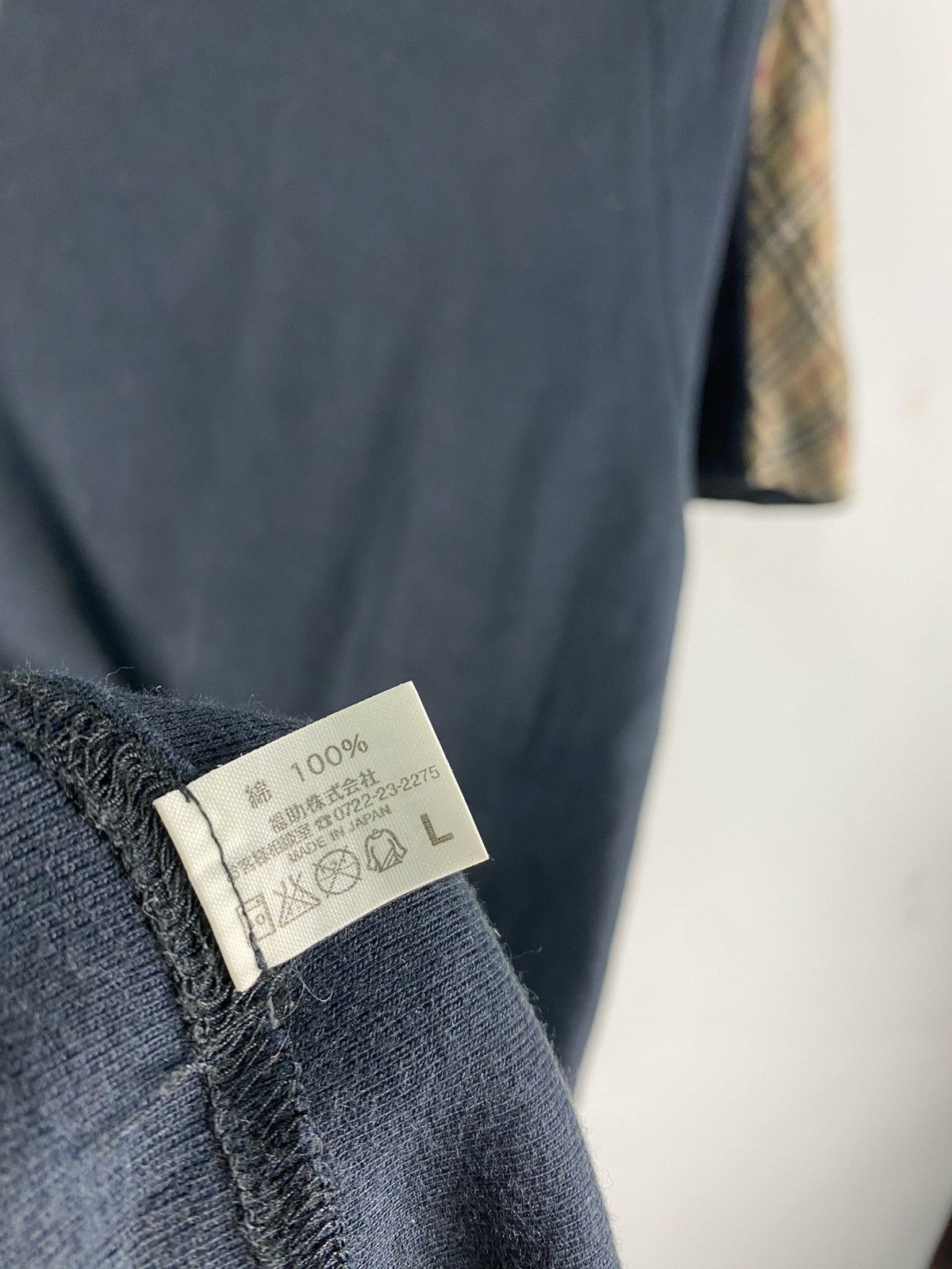 Burberry Vintage burberry japan tshirt nova check Size US S / EU 44-46 / 1 - 5 Thumbnail
