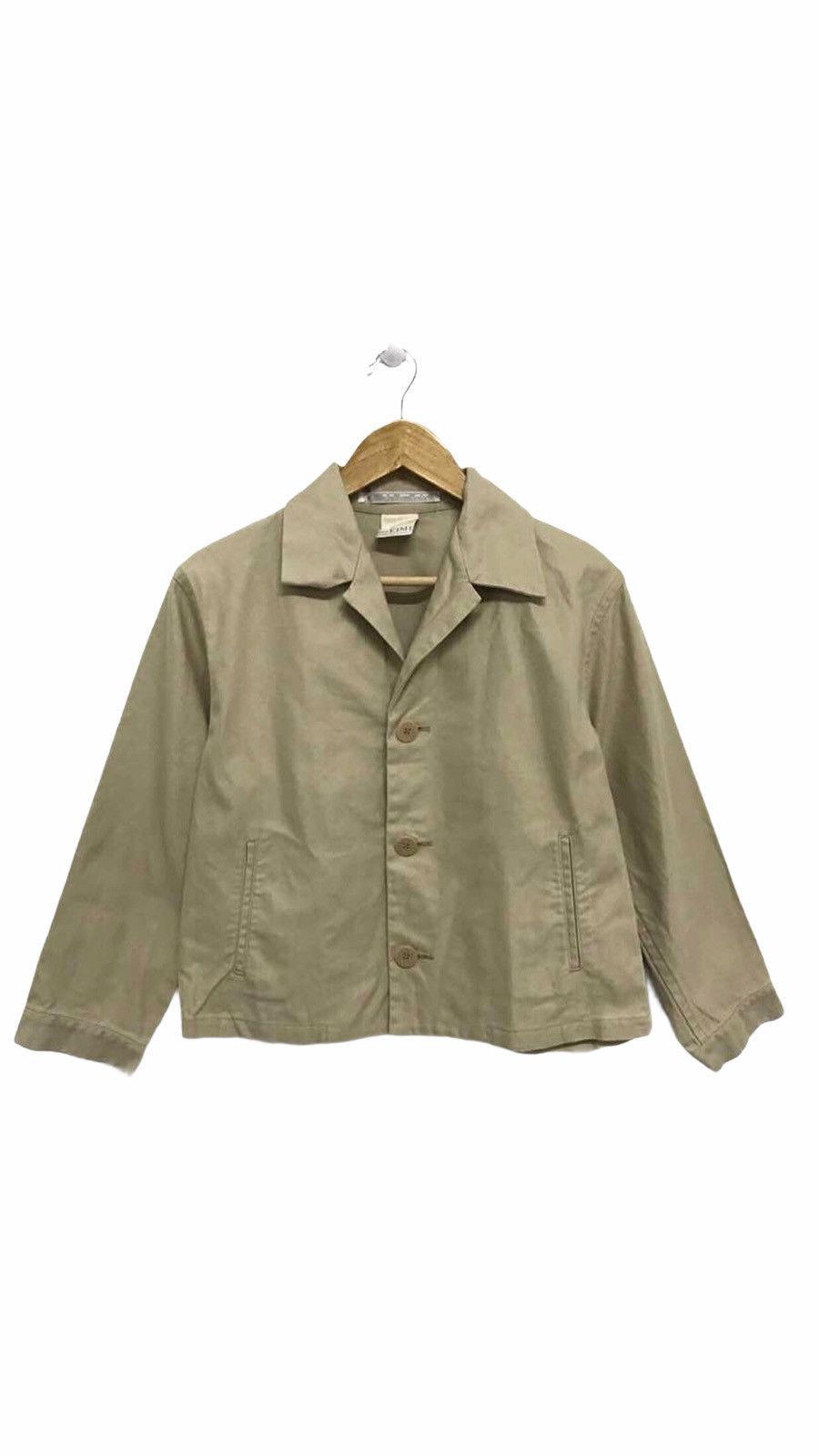 image of Y's For Bis Limi Yohji Yamamoto Jacket Blazers Coats in Cream, Men's (Size Small)