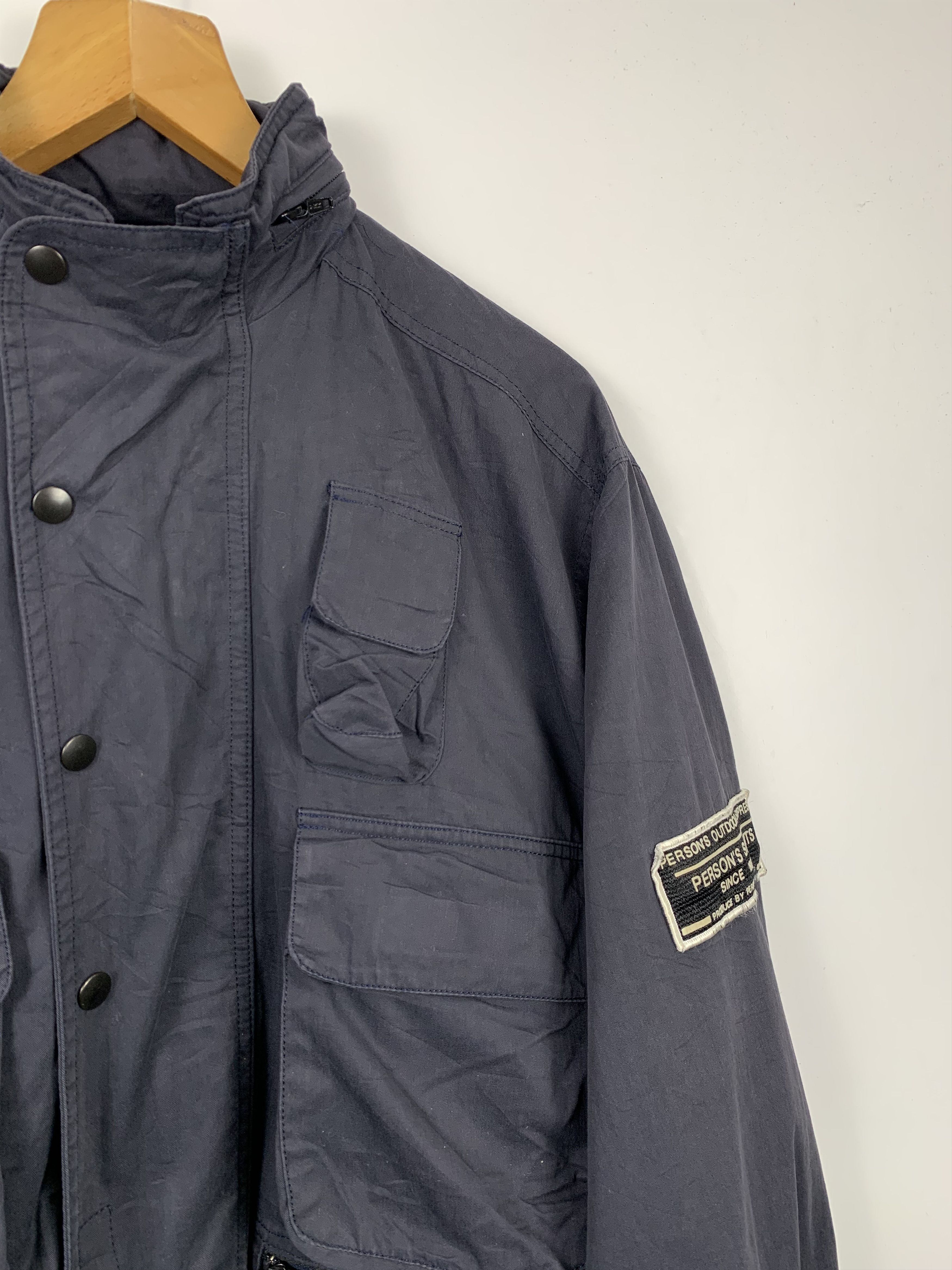 PERSON'S Vintage Person's Sports Rugged Multi Pocket Parkas J0290 Size US XL / EU 56 / 4 - 4 Thumbnail