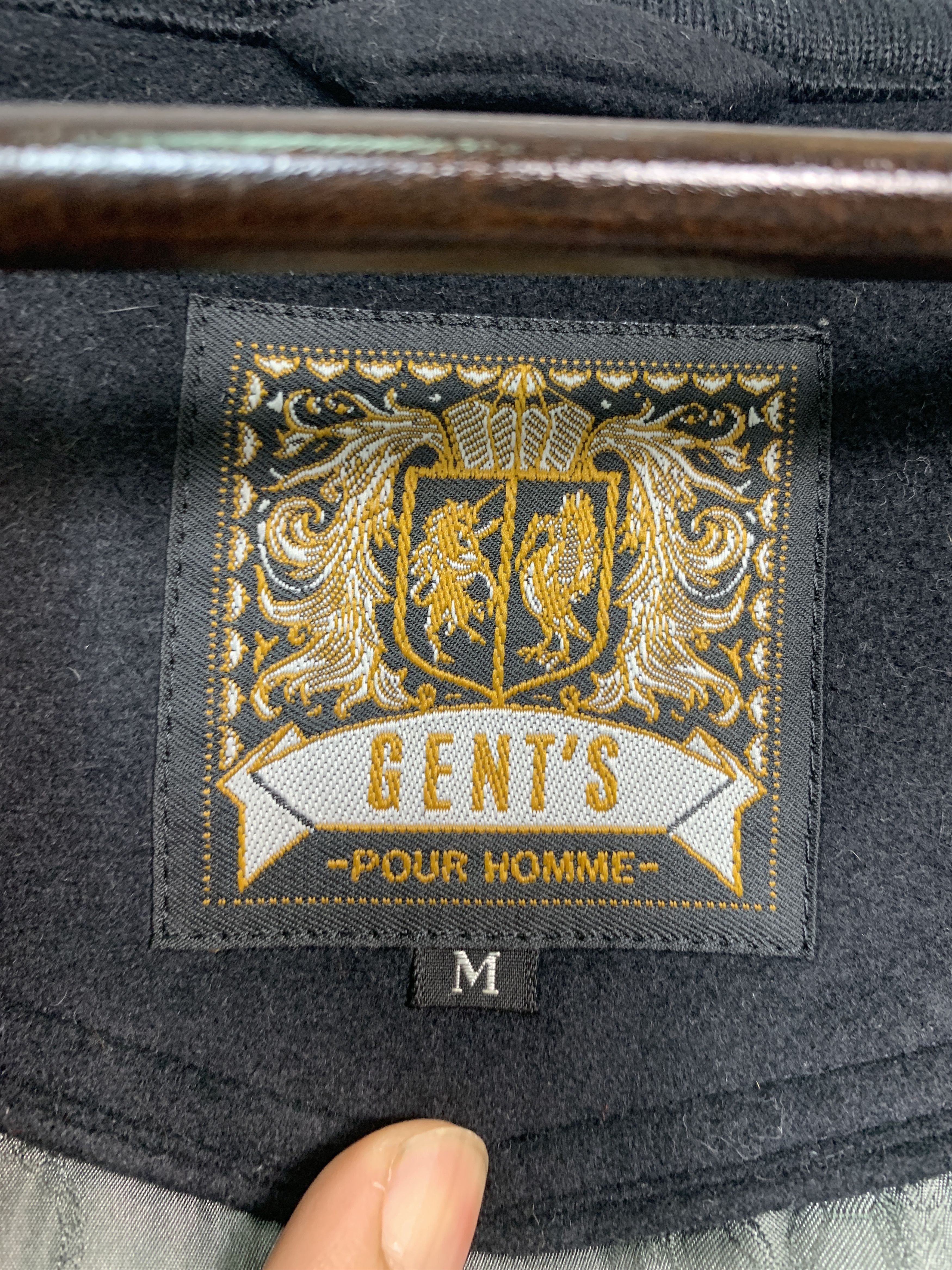 Gents Vintage Gents Pour Homme Zip Up Jacket J0892 Size US M / EU 48-50 / 2 - 2 Thumbnail