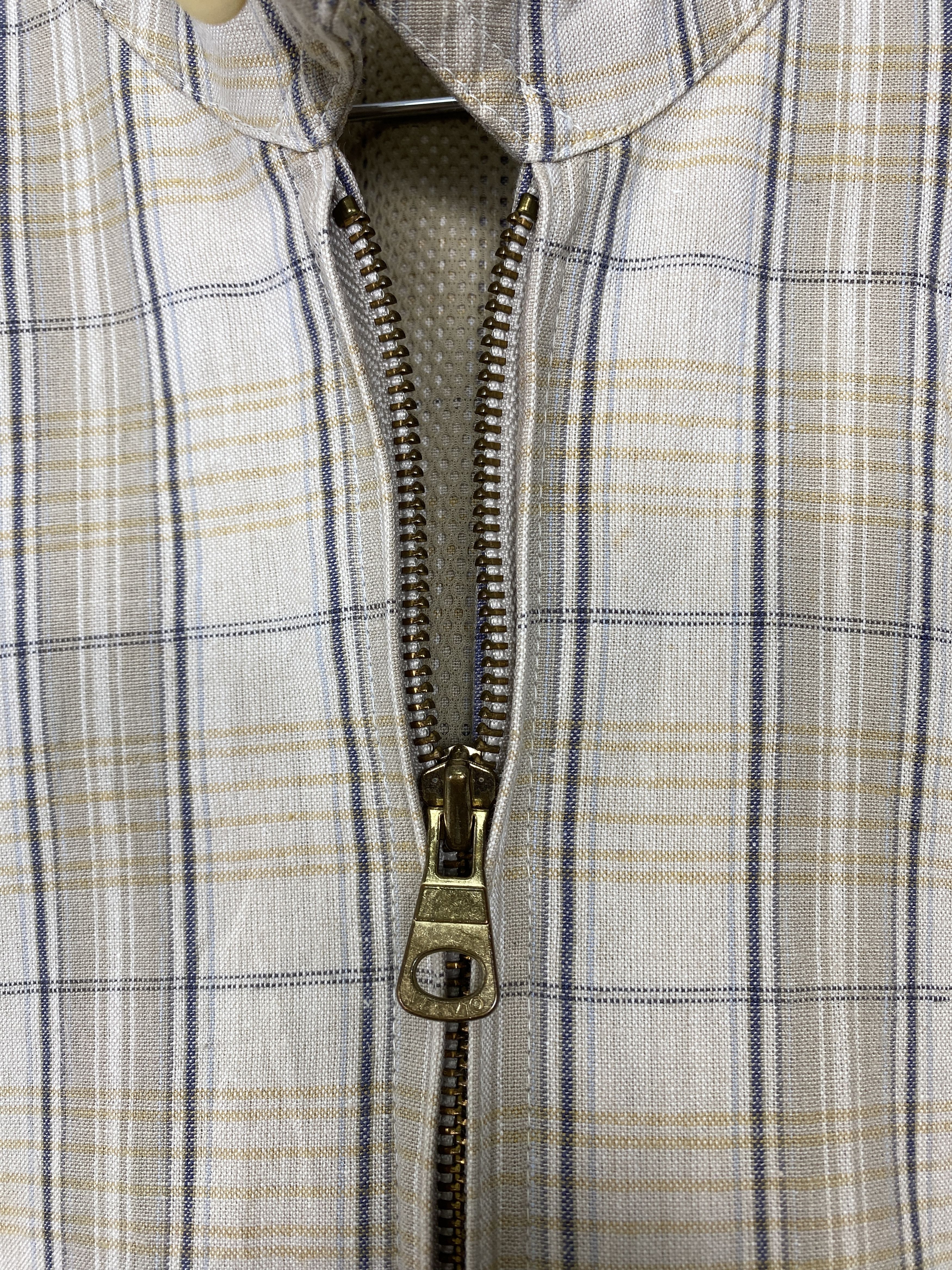 Japanese Brand × Vintage Vintage Vesvio Italian Style Checkered Zip Up Jacket Size US M / EU 48-50 / 2 - 6 Thumbnail