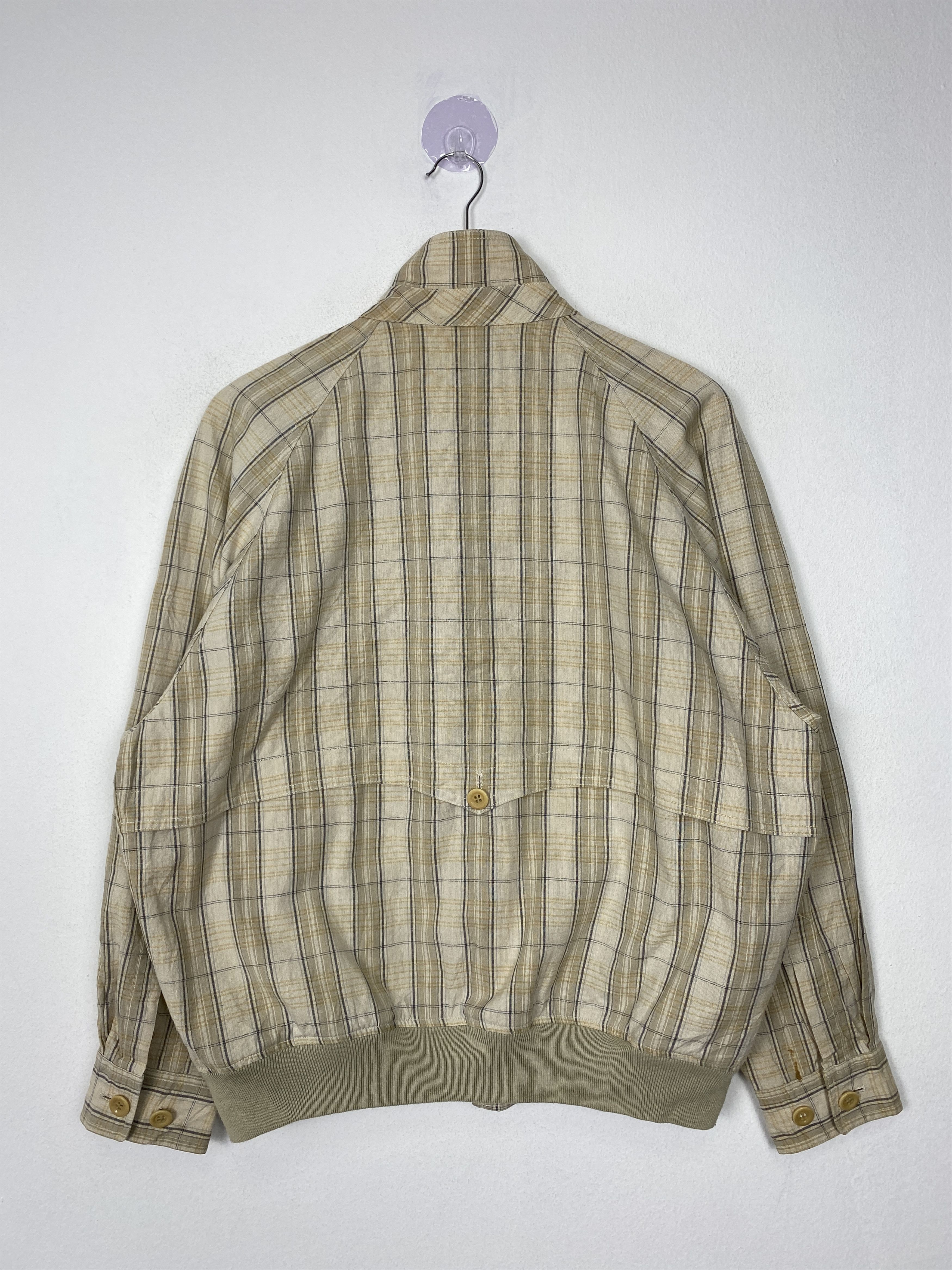Japanese Brand × Vintage Vintage Vesvio Italian Style Checkered Zip Up Jacket Size US M / EU 48-50 / 2 - 8 Thumbnail